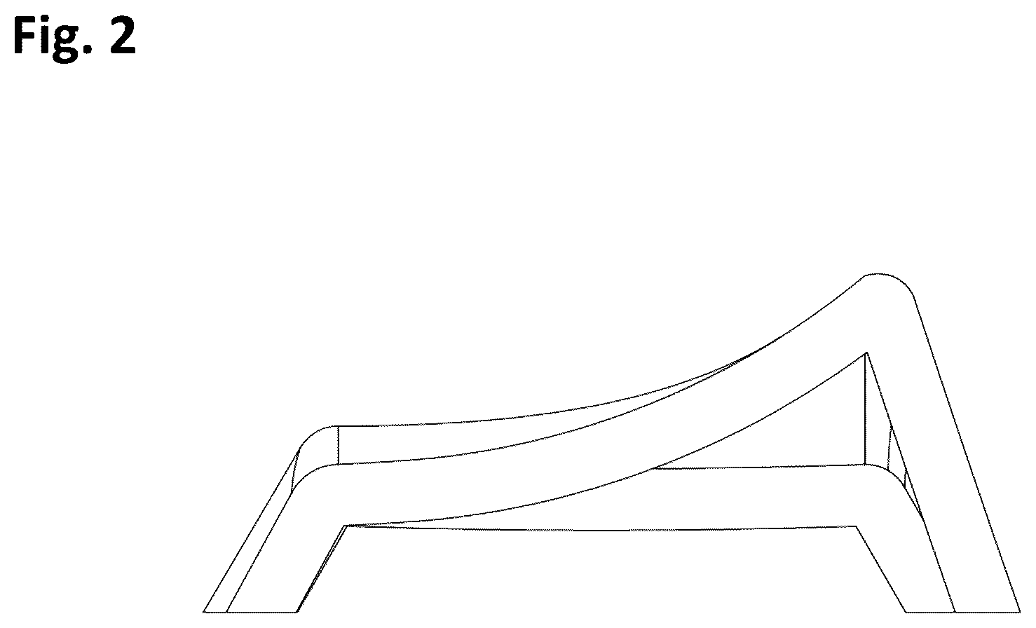 Patent USD1043885 Figure 2 – Part of modular pump track
