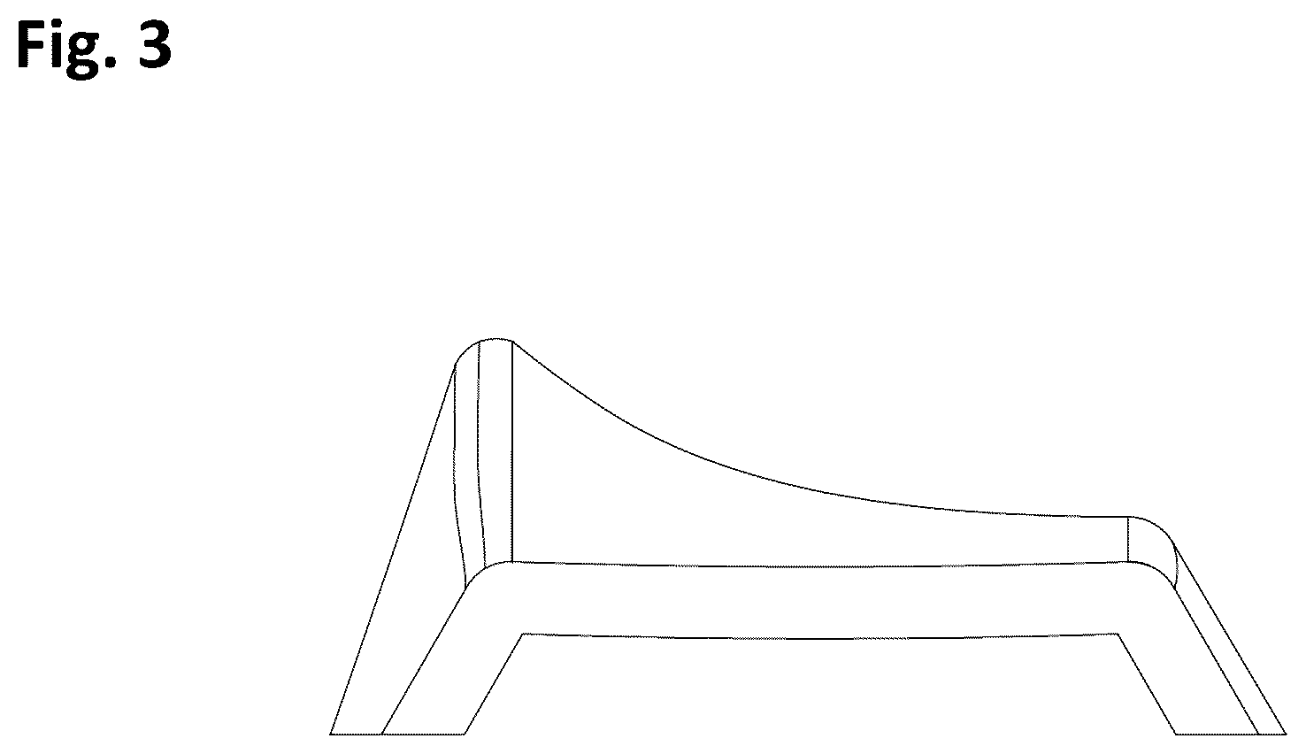 Patent USD1043885 Figure 3 – Part of modular pump track
