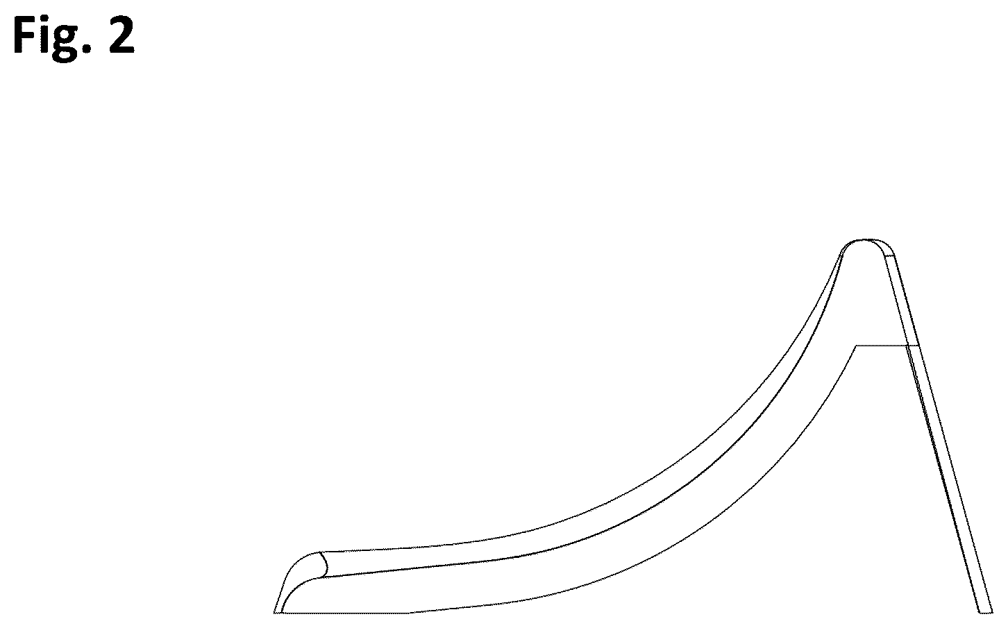 Patent USD1043887 Figure 2 – Part of modular pump track
