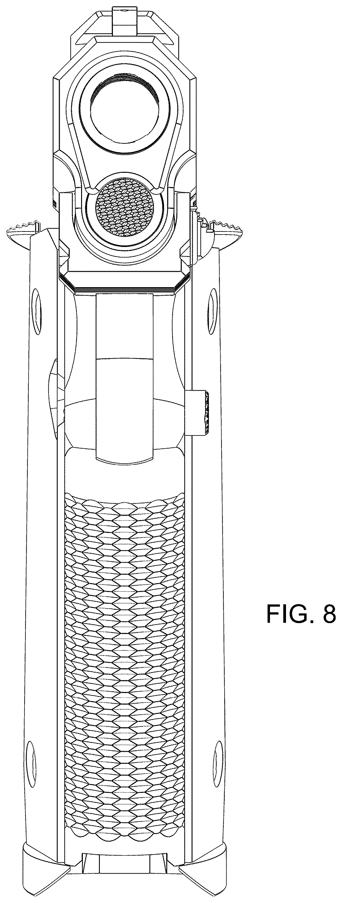 Patent USD1043889 Figure 8 – Handgun