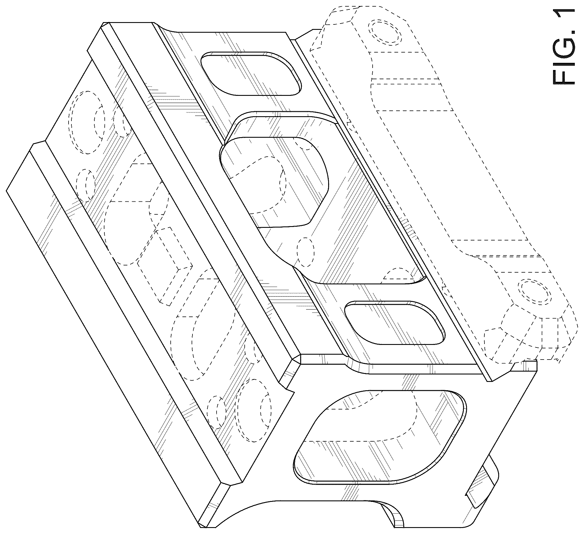 Patent USD1043893 Figure 1 – Optical sight mount