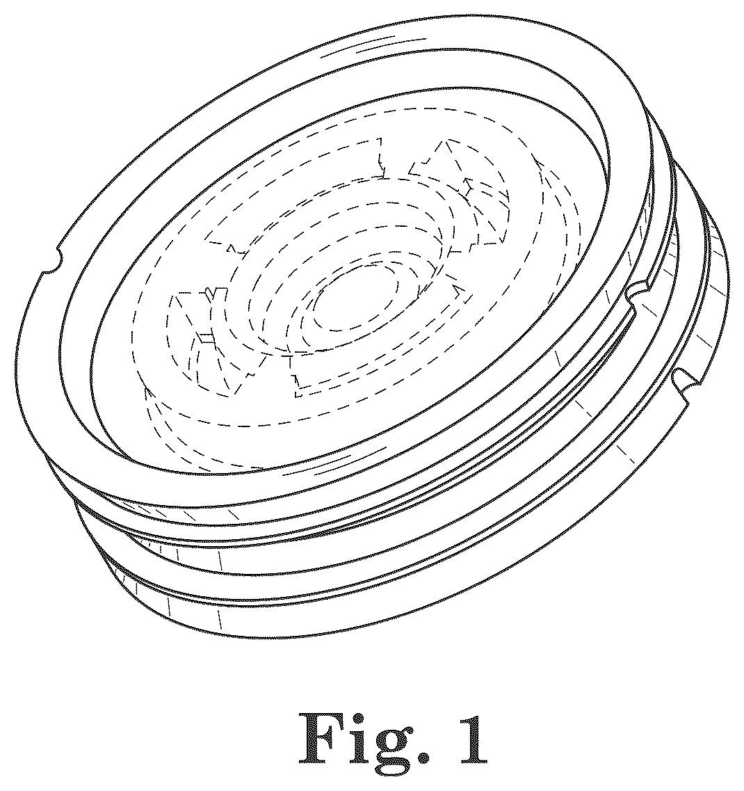 Patent USD1043895 Figure 1 – Obturator for a projectile cartridge