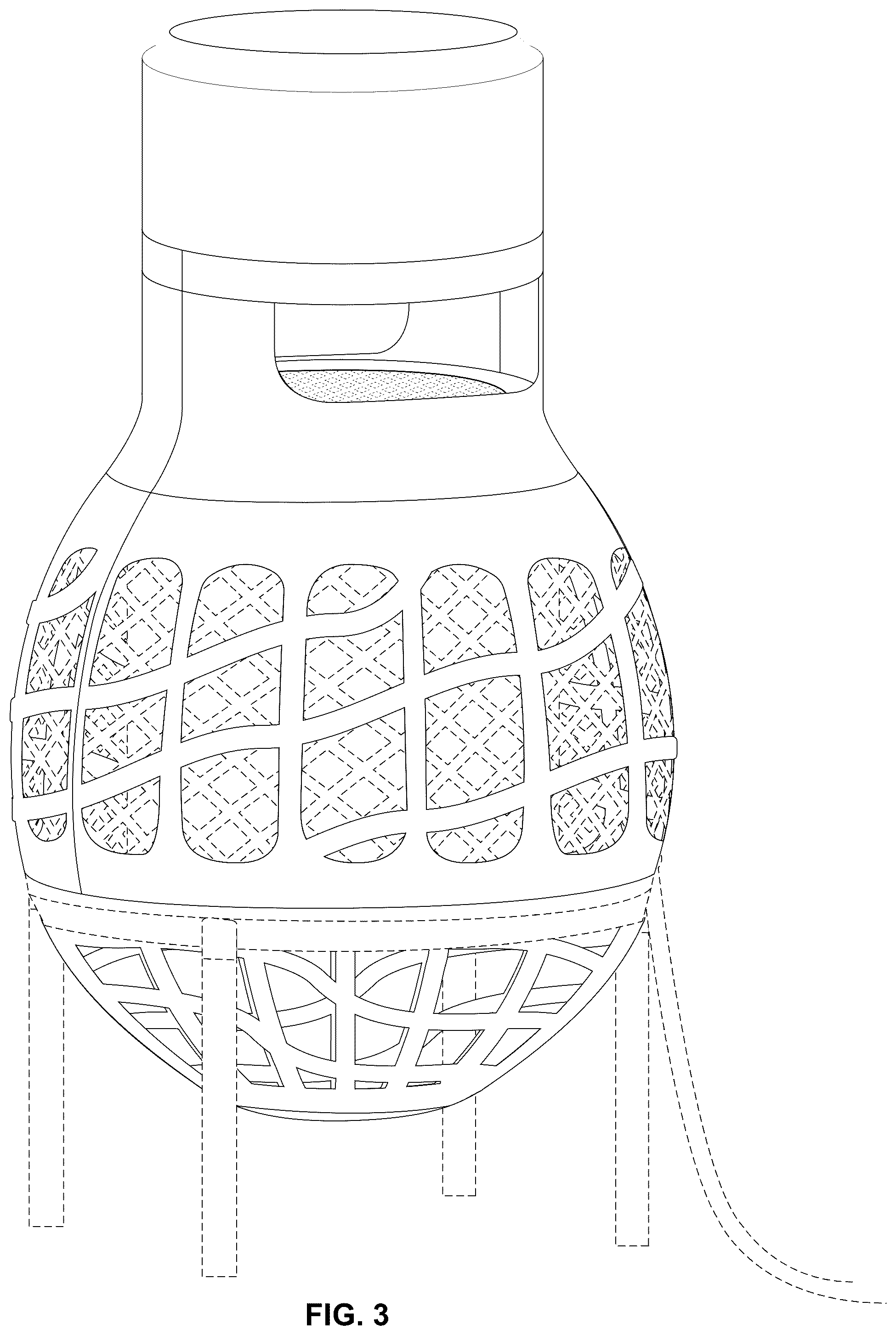 Patent USD1043901 Figure 3 – Insect eliminating device