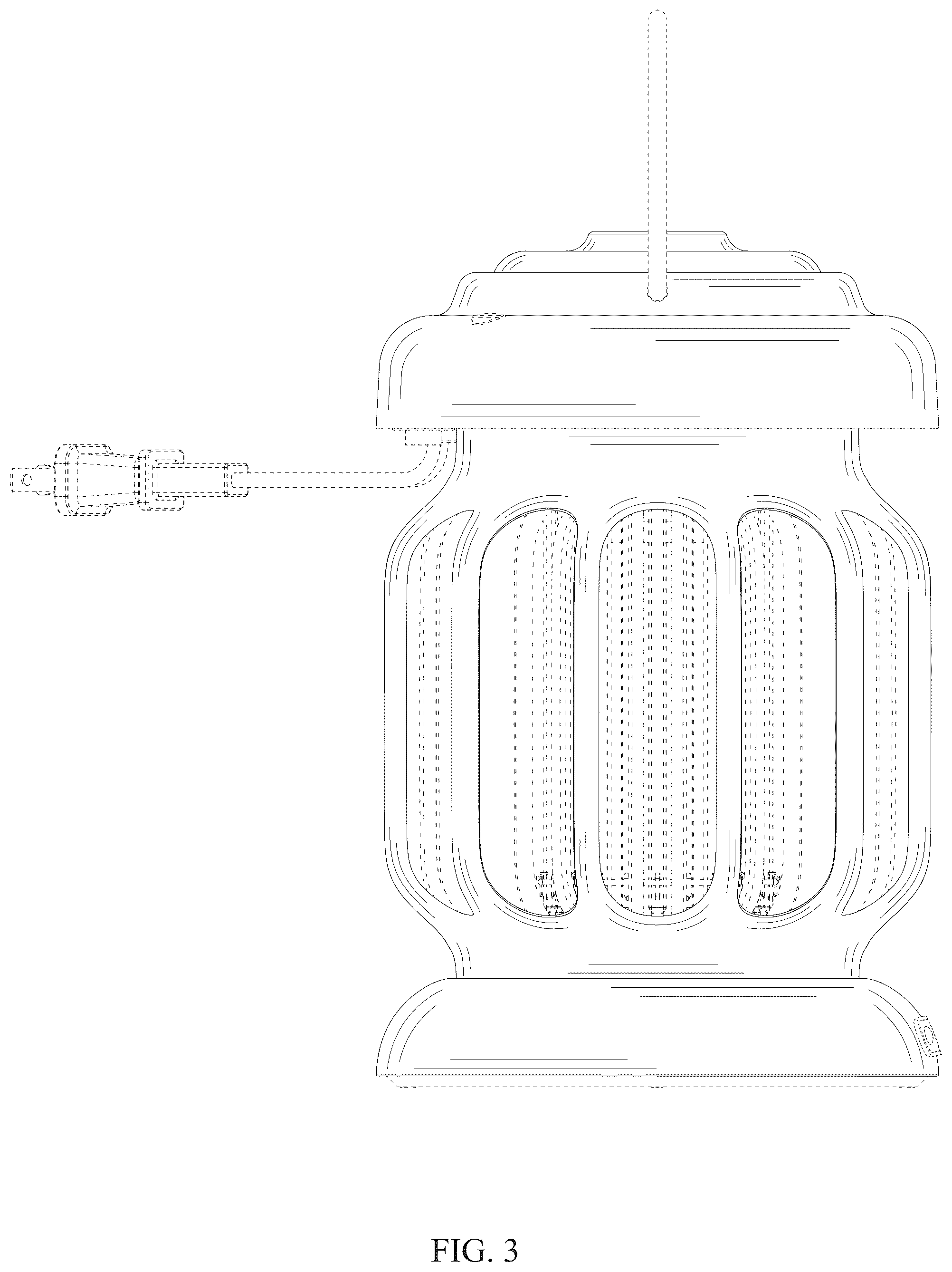 Patent USD1043902 Figure 3 – Bug zapper