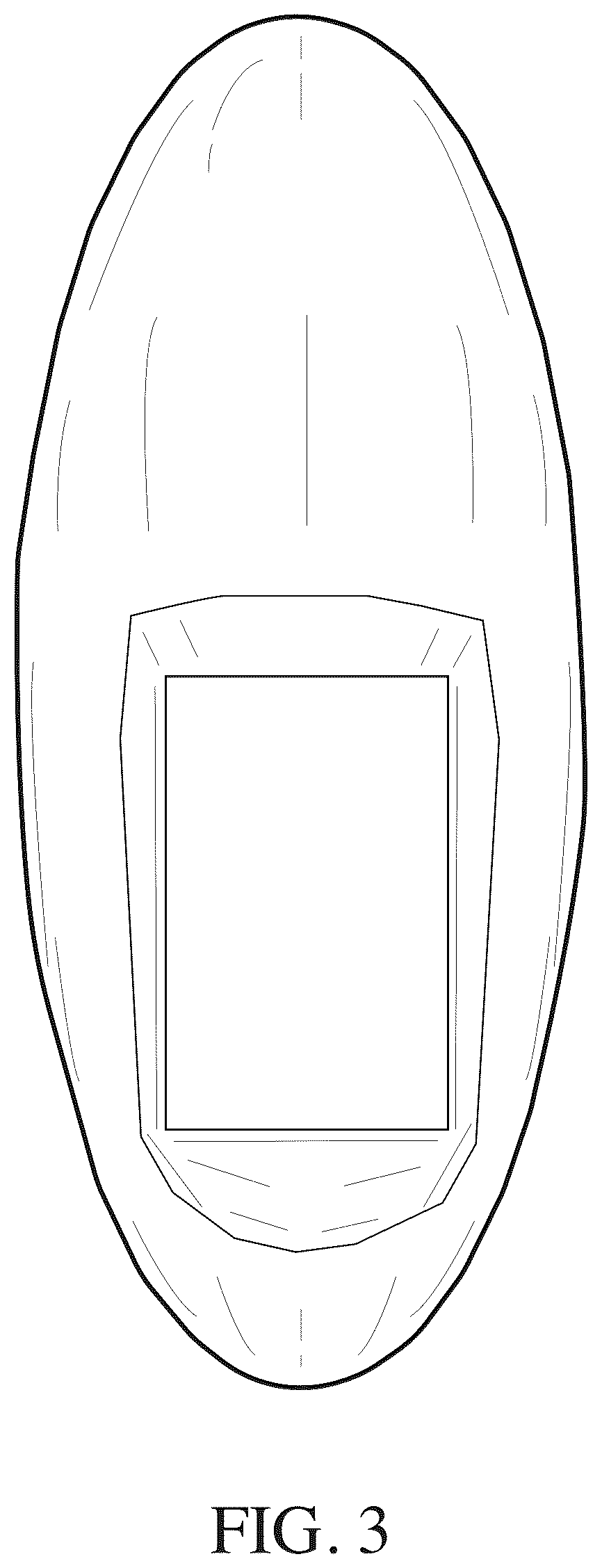 Patent USD1043905 Figure 3 – Fishing bobber