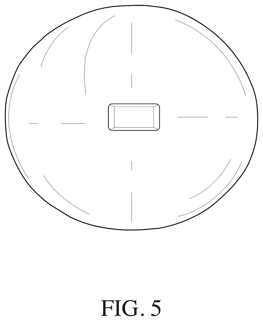 Patent USD1043905 Figure 5 – Fishing bobber