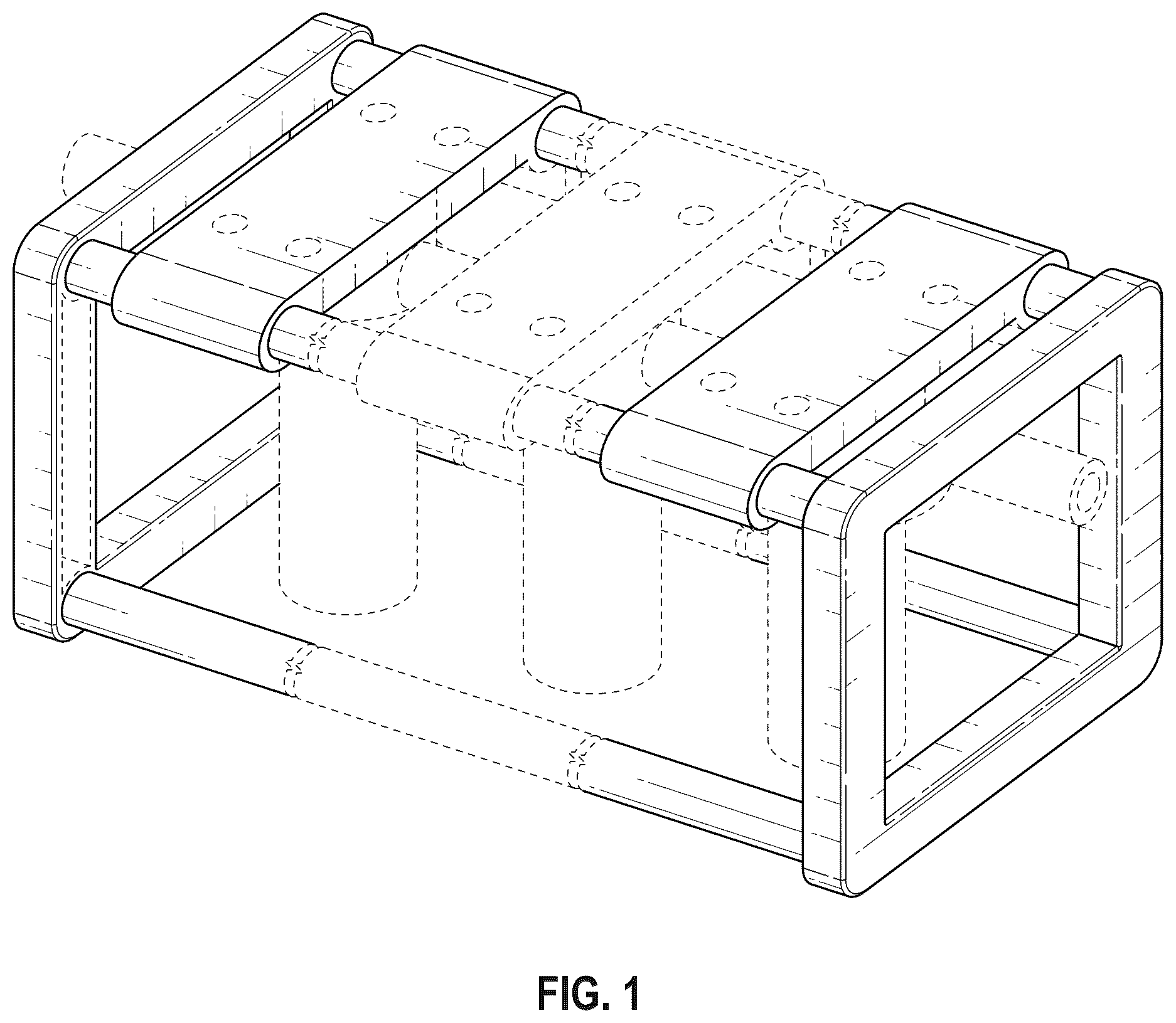 Patent USD1043906 Figure 1 – Portable water treatment device