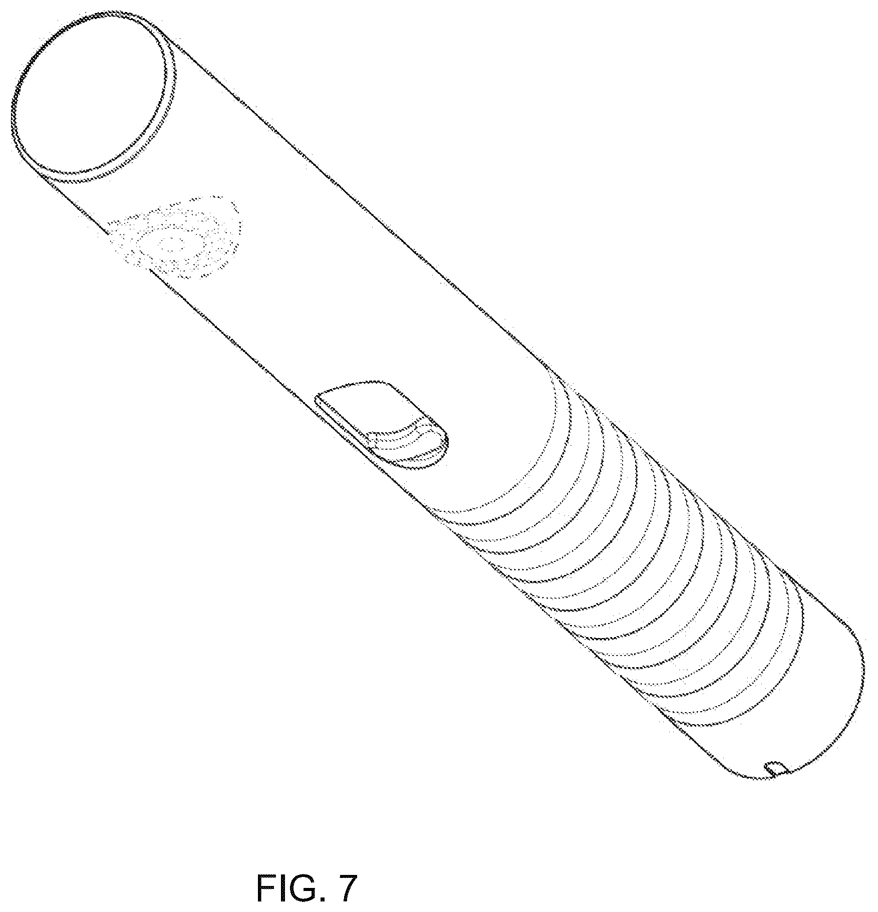 Patent USD1043908 Figure 7 – Shower handle