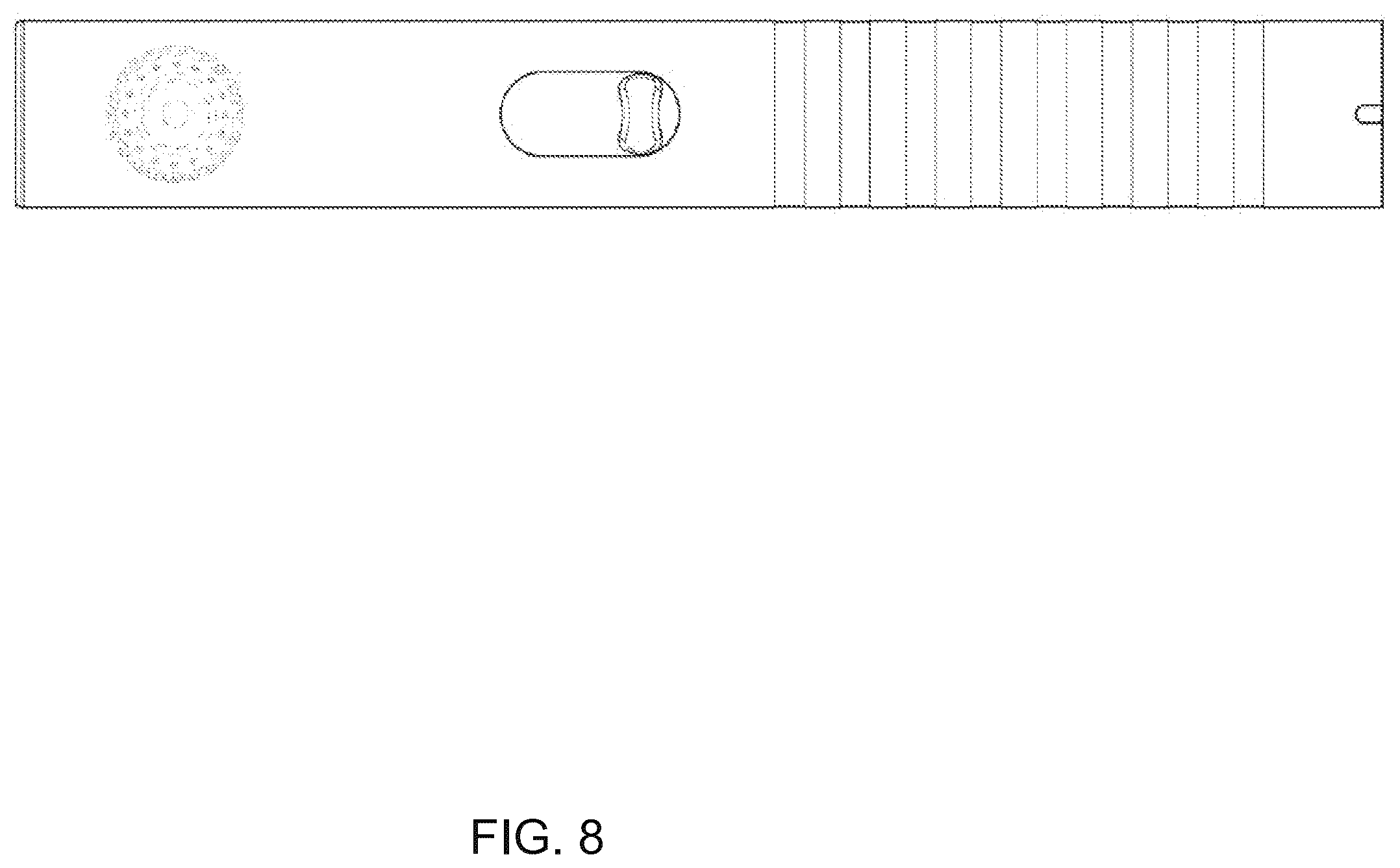 Patent USD1043908 Figure 8 – Shower handle
