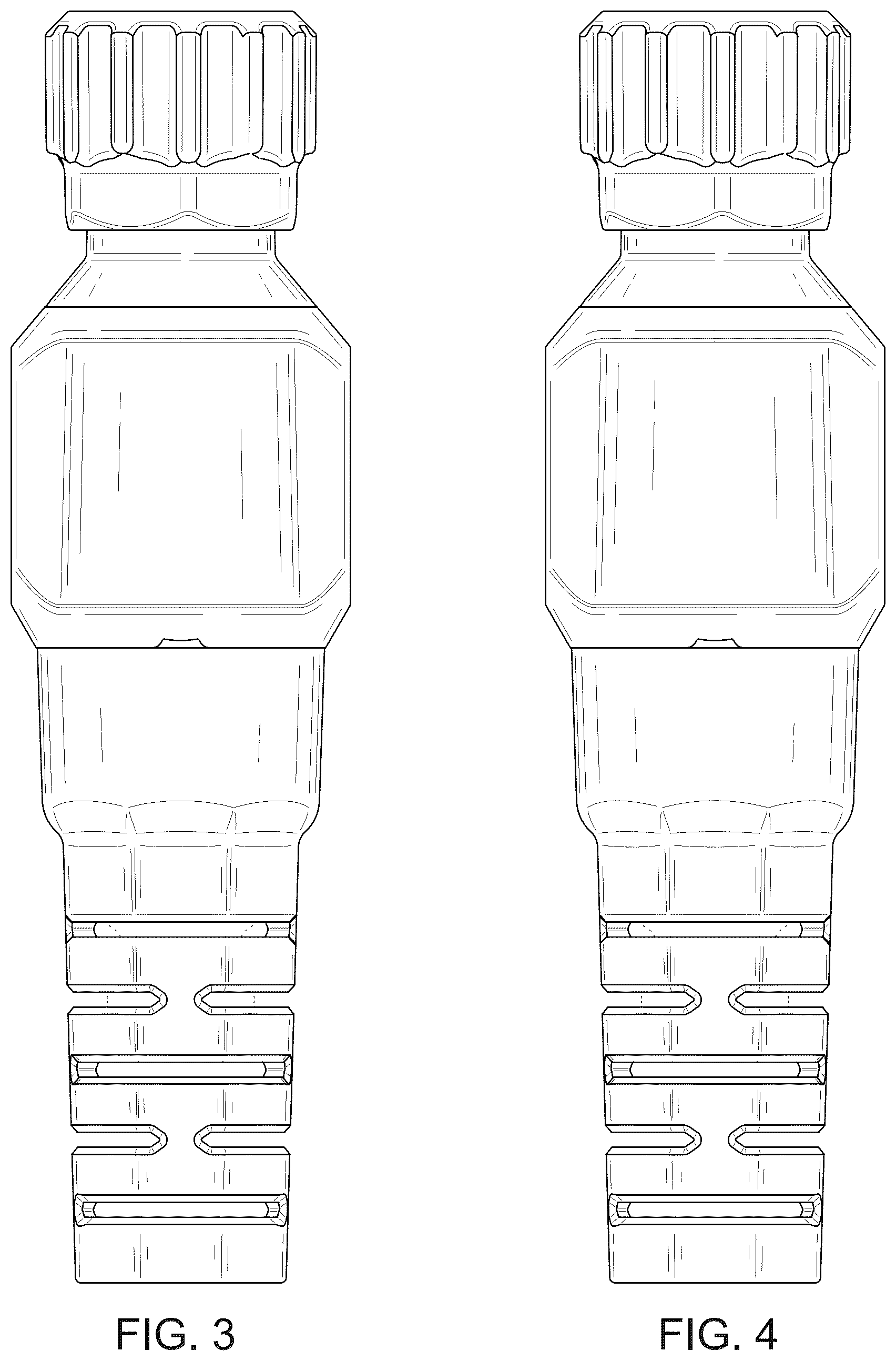 Patent USD1043909 Figure 3 – Nozzle