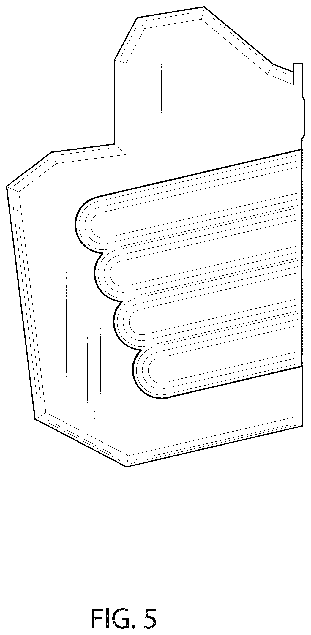 Patent USD1043914 Figure 5 – Cover for spray a gun