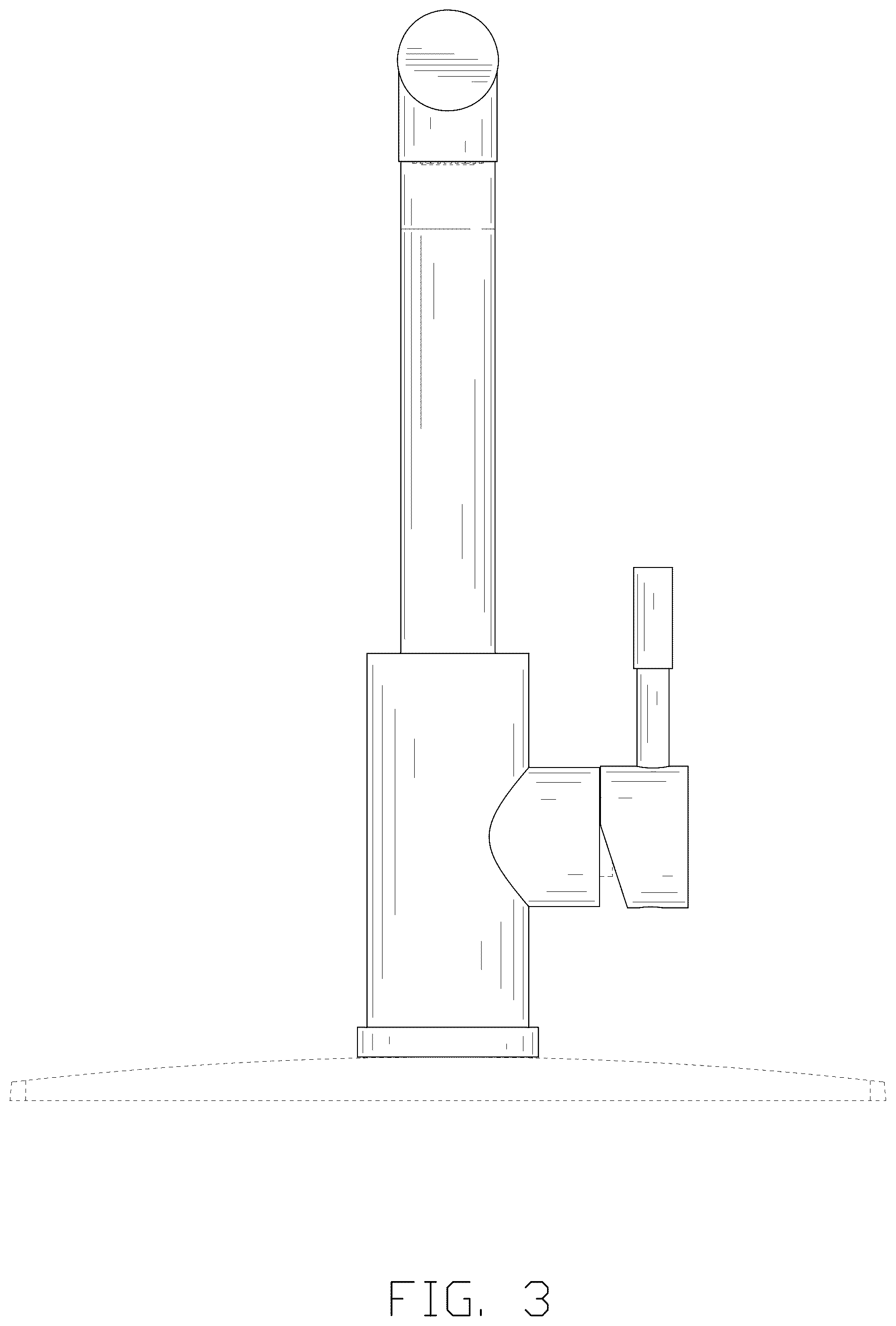 Patent USD1043917 Figure 3 – Faucet