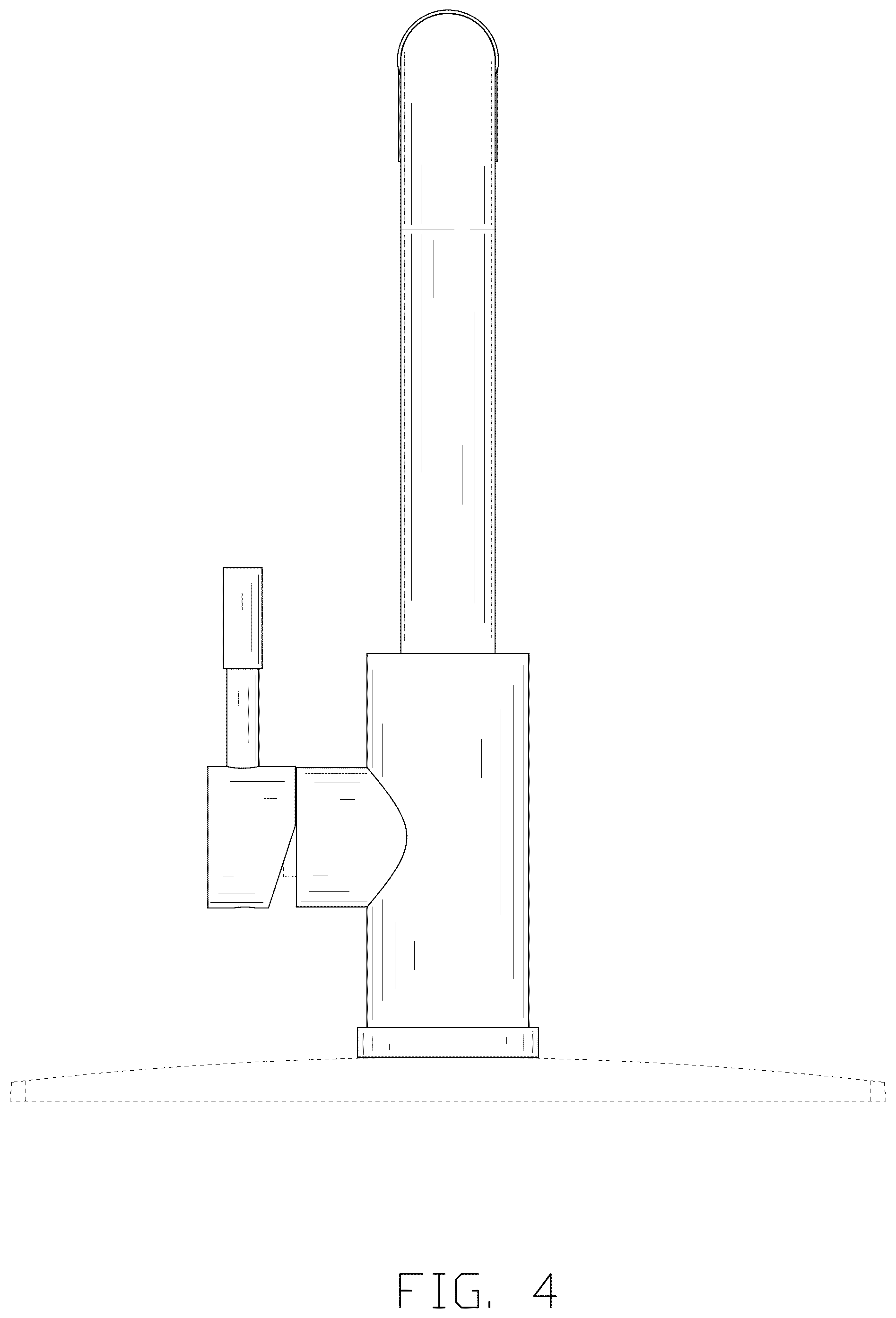 Patent USD1043917 Figure 4 – Faucet