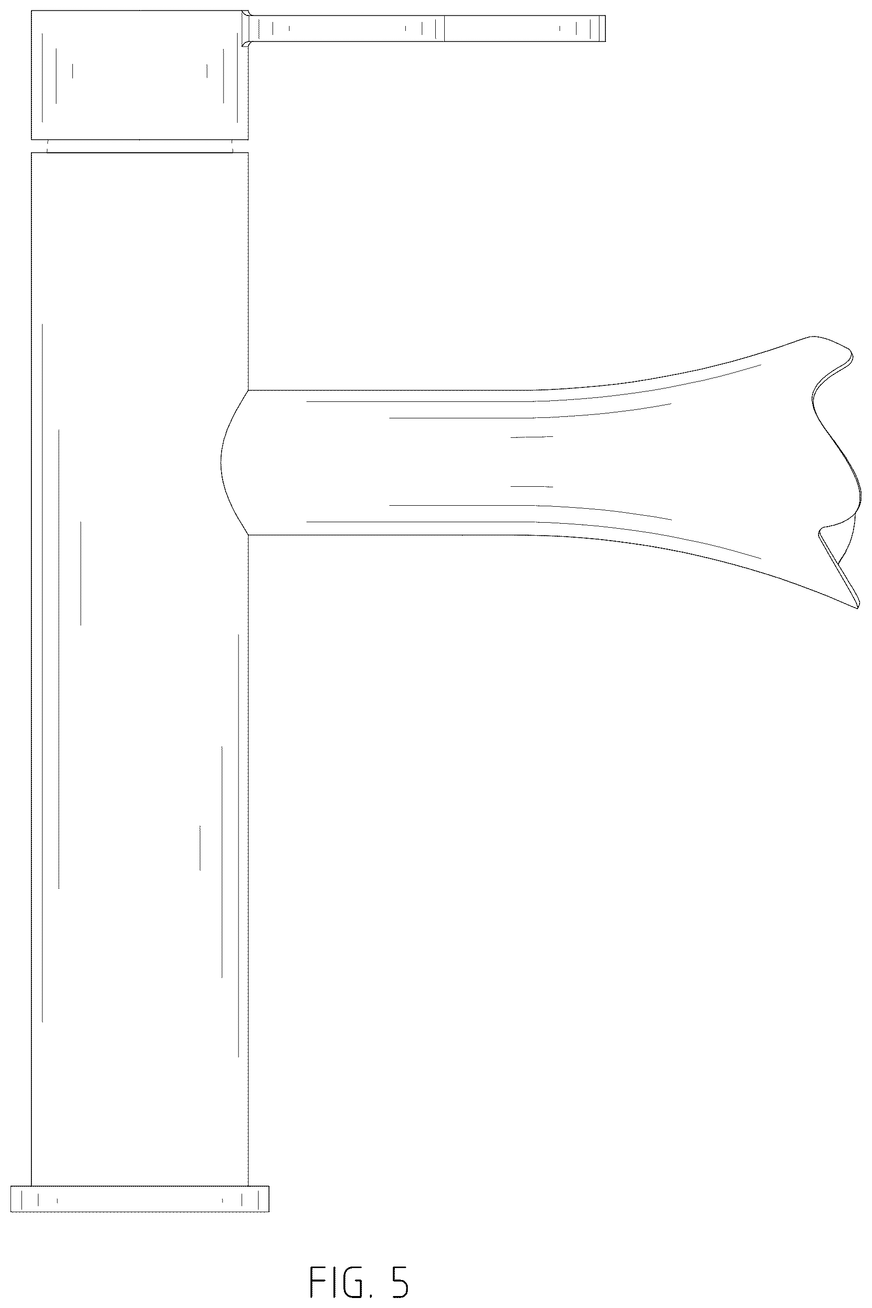 Patent USD1043919 Figure 5 – Faucet