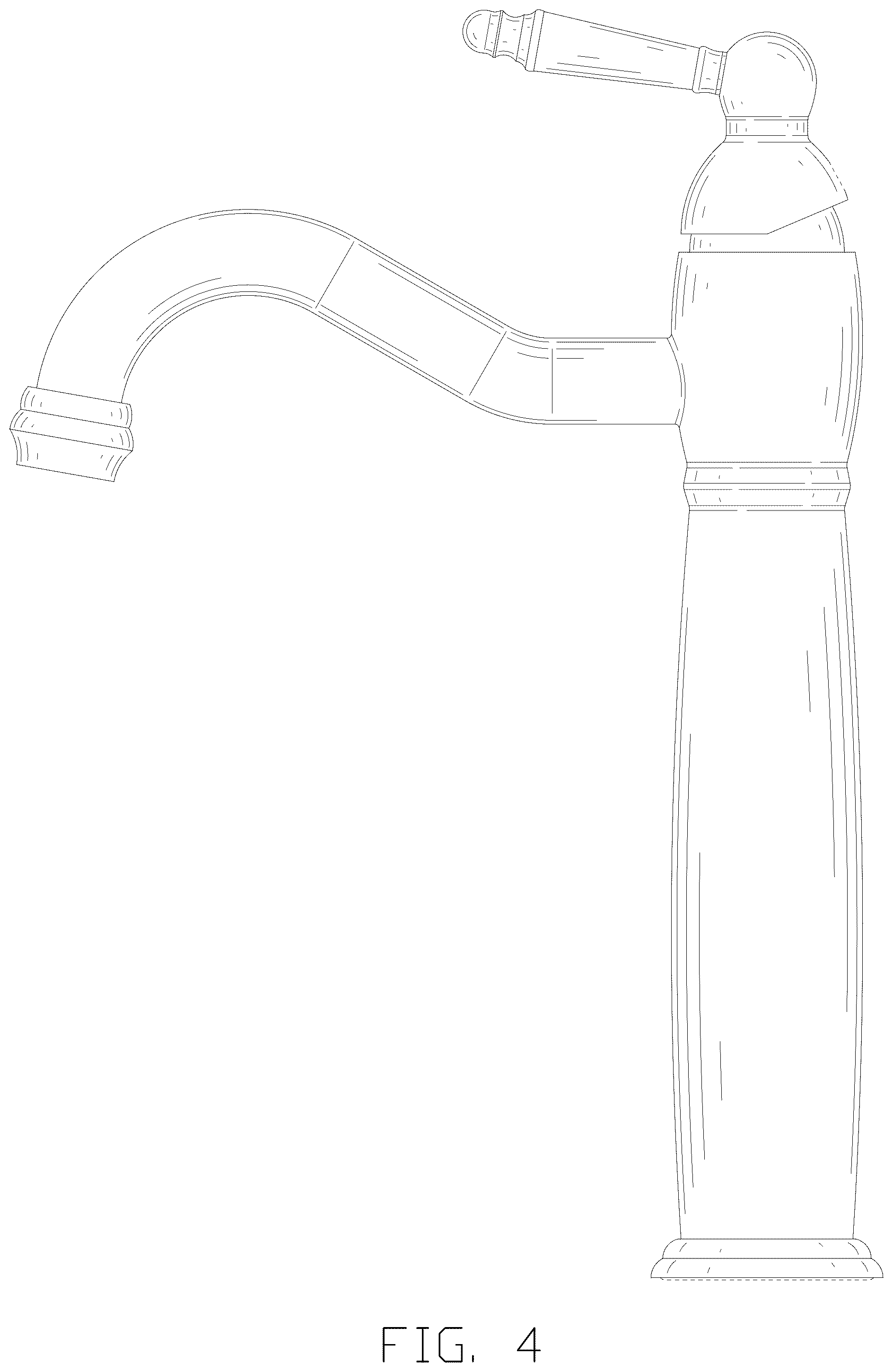 Patent USD1043920 Figure 4 – Faucet