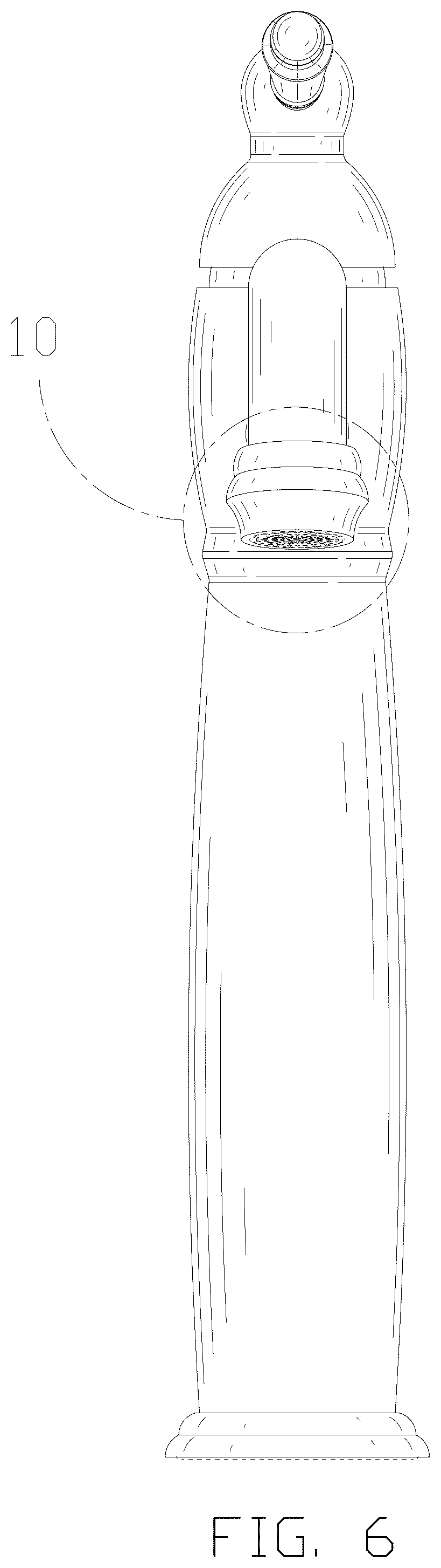 Patent USD1043920 Figure 6 – Faucet