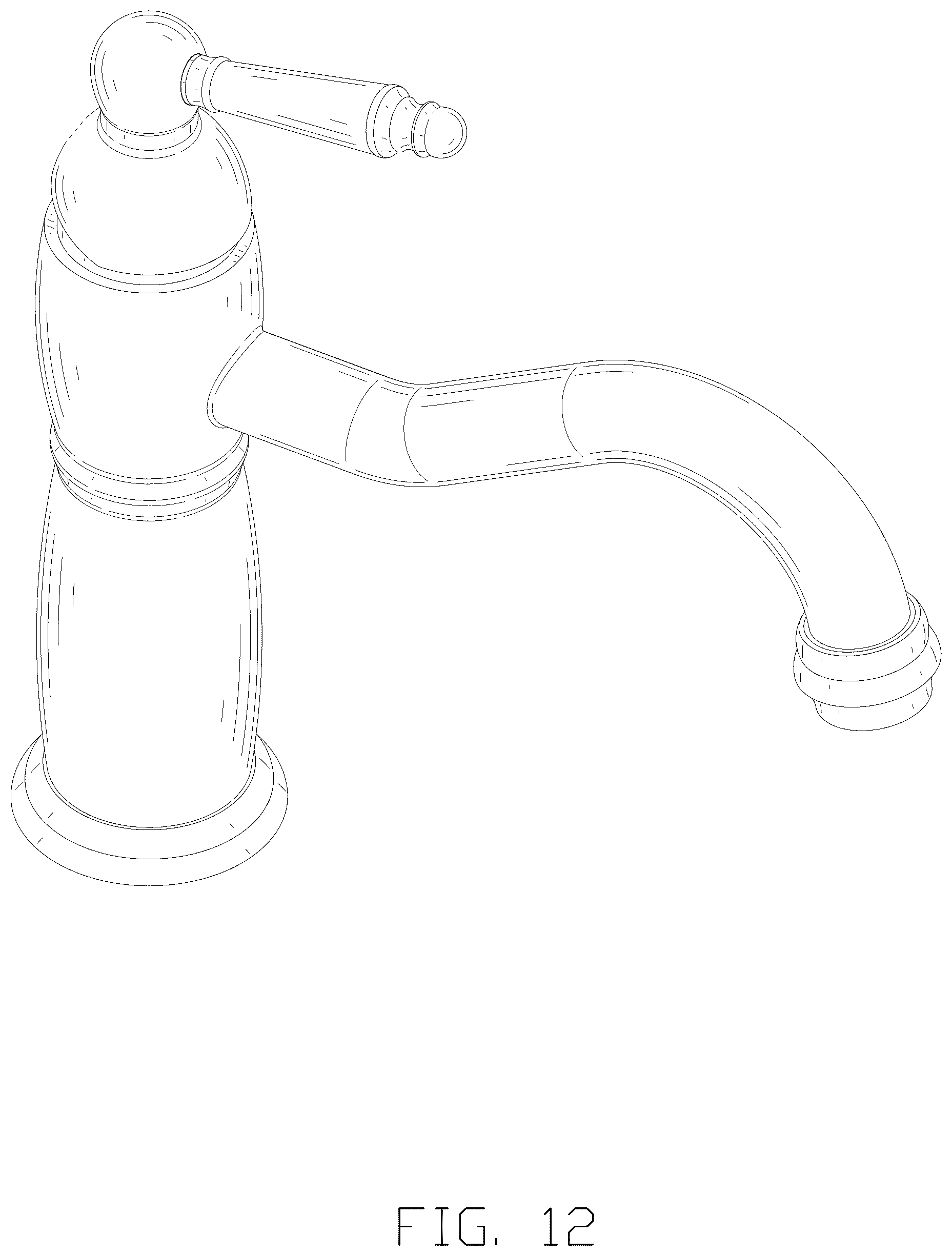 Patent USD1043920 Figure 12 – Faucet