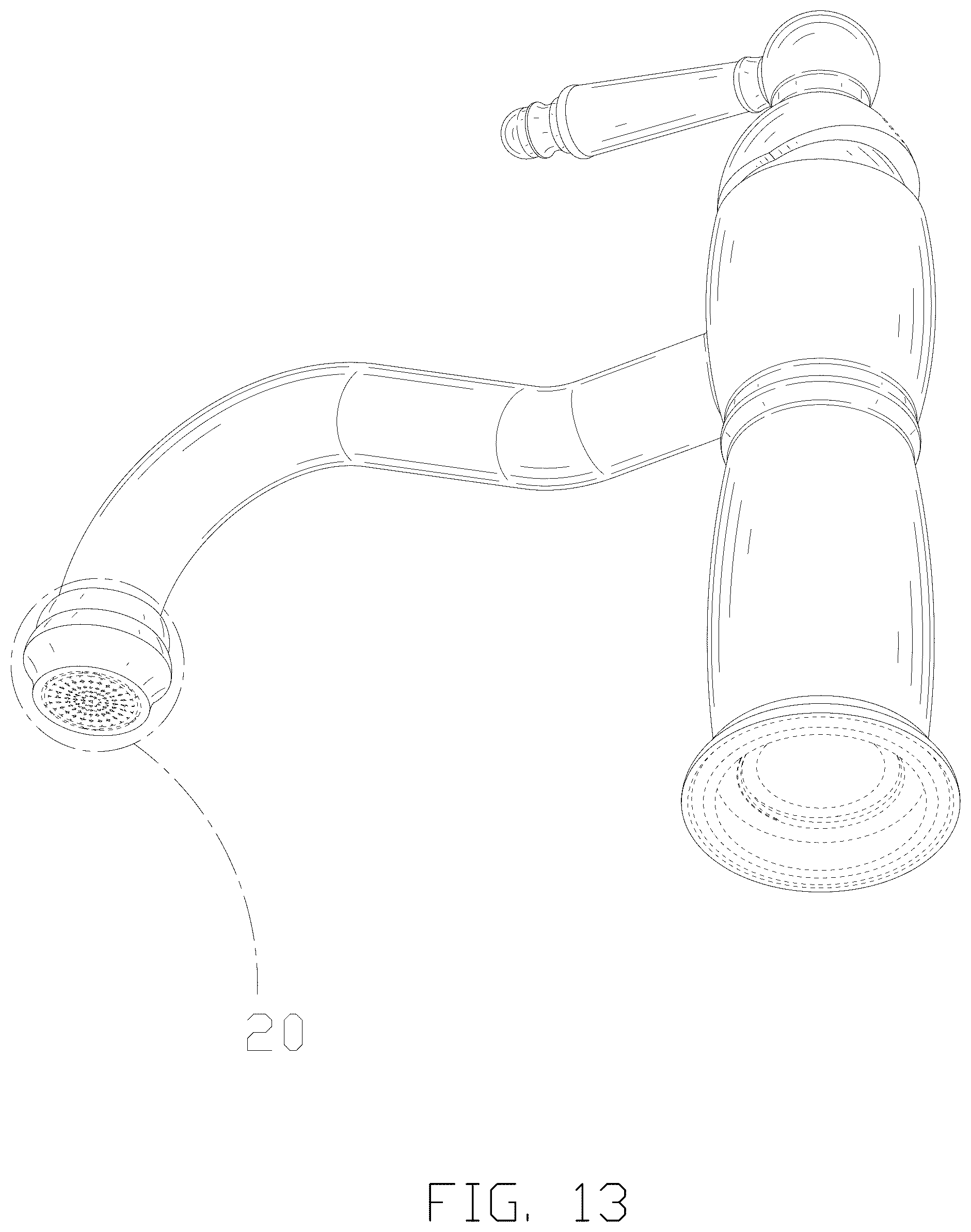Patent USD1043920 Figure 13 – Faucet