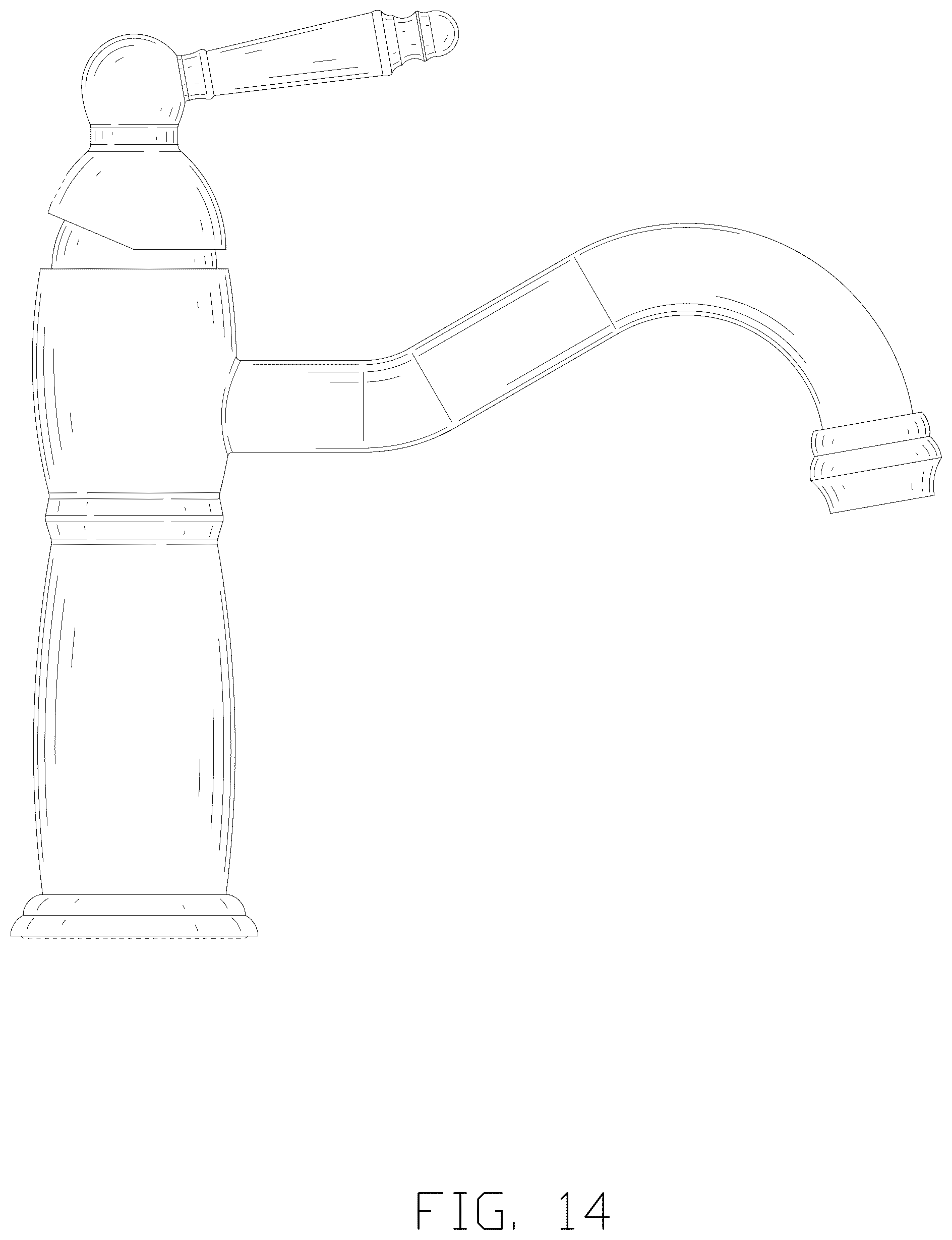 Patent USD1043920 Figure 14 – Faucet
