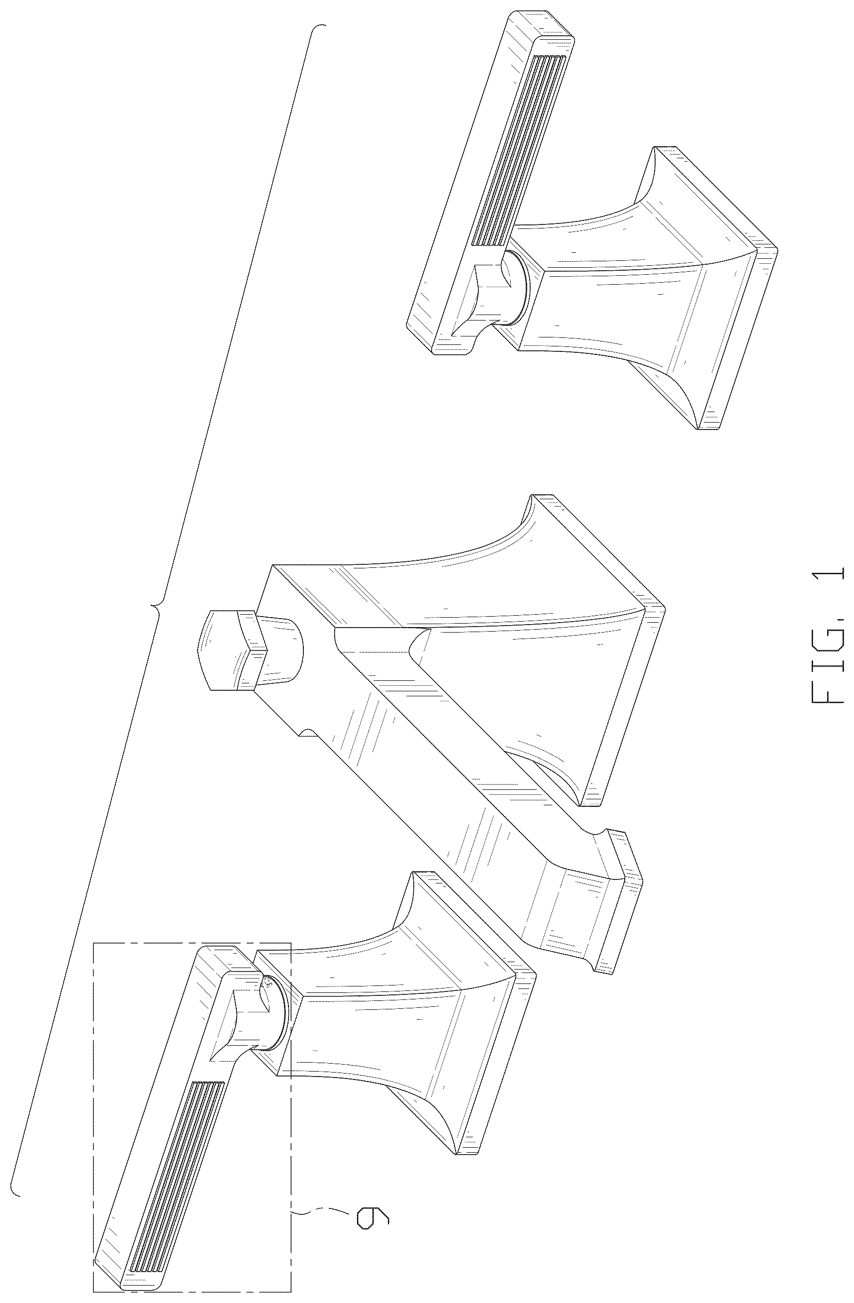 Patent USD1043921 — Faucet — Figure 1