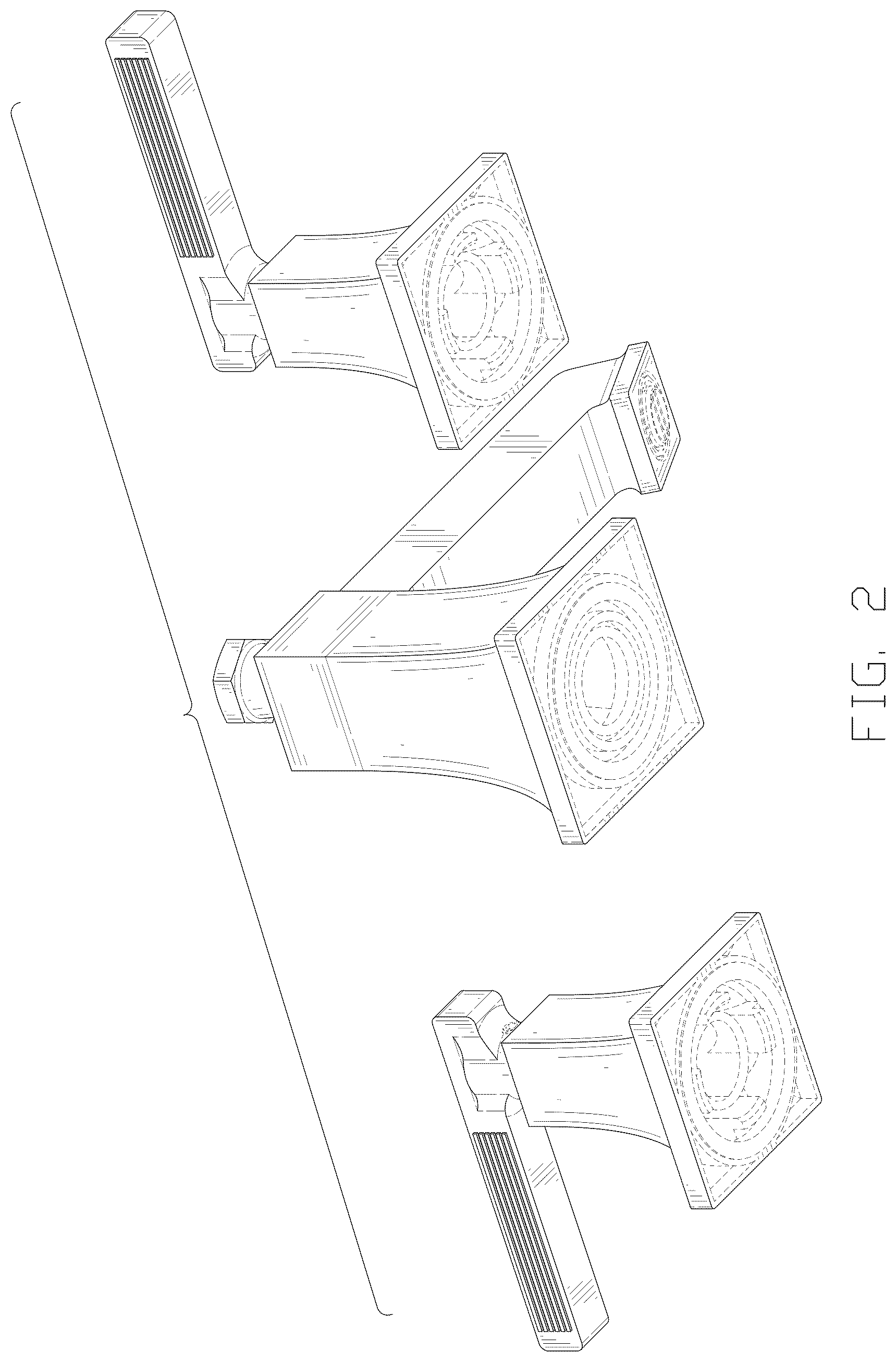 Patent USD1043921 Figure 2 – Faucet
