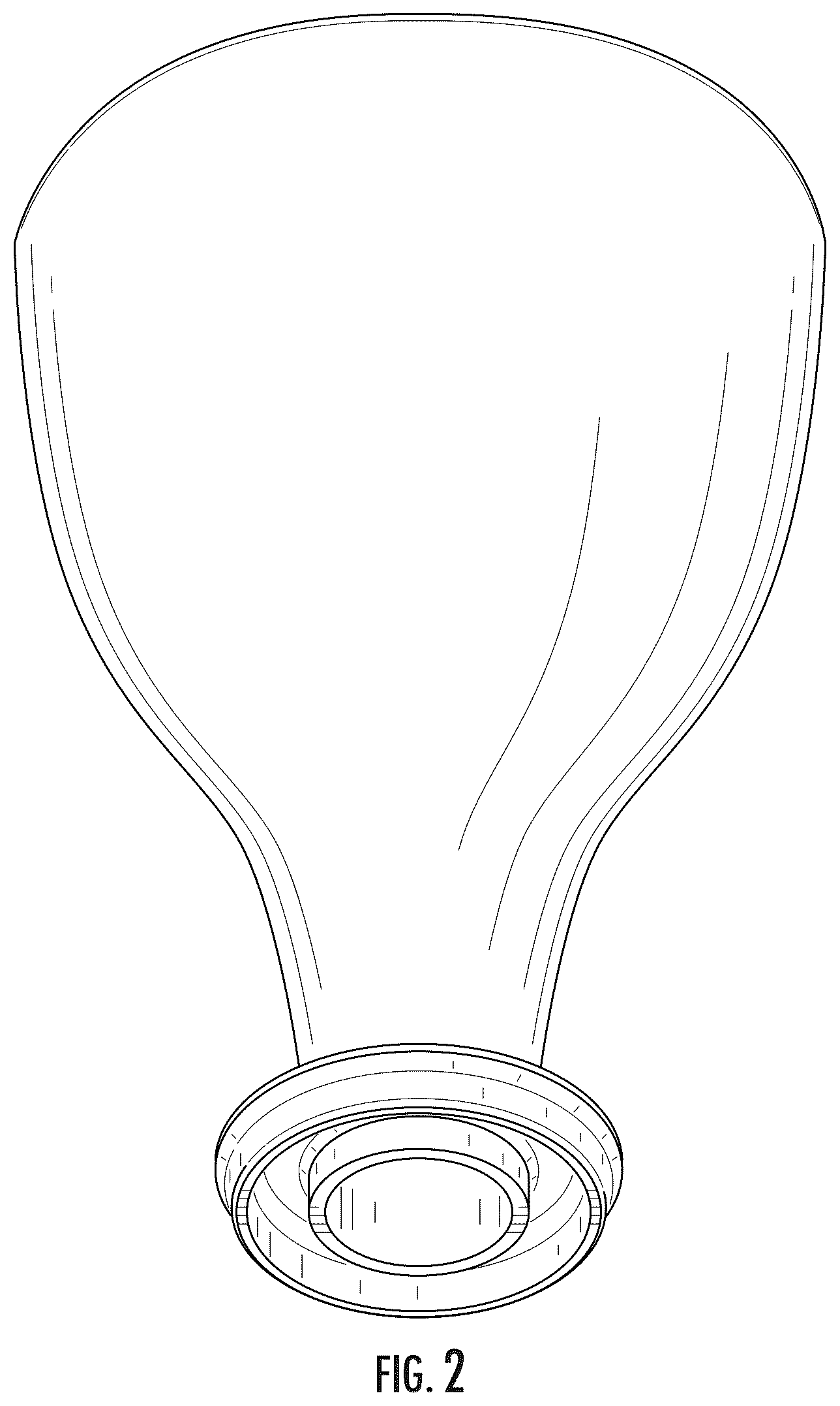 Patent USD1043923 Figure 2 – Sink drain extension