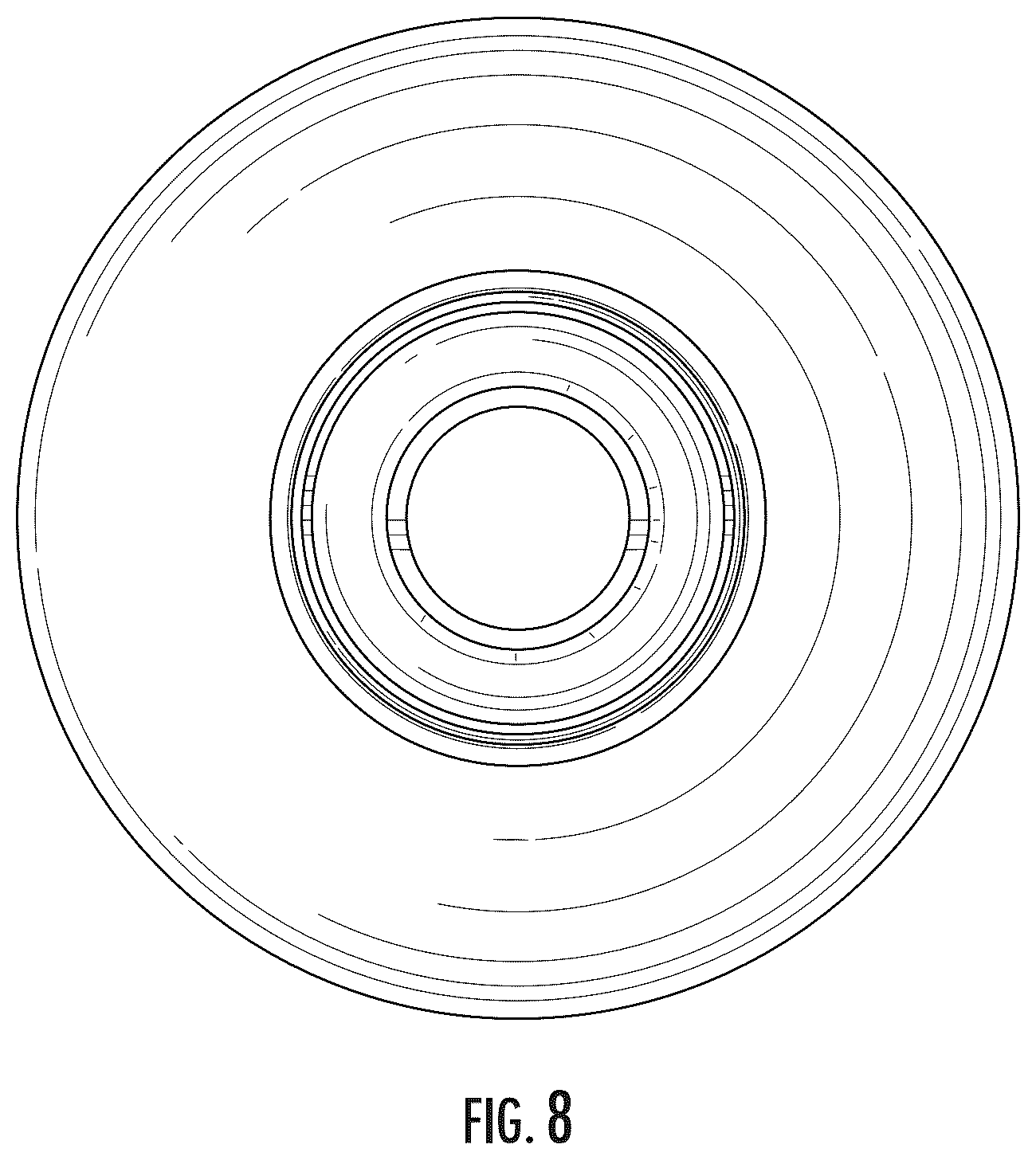 Patent USD1043923 Figure 8 – Sink drain extension