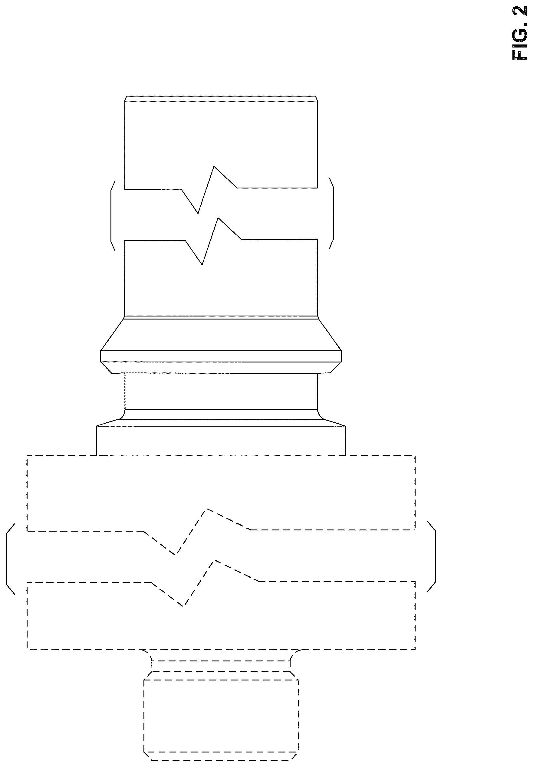 Patent USD1043924 Figure 2 – Coupling interface