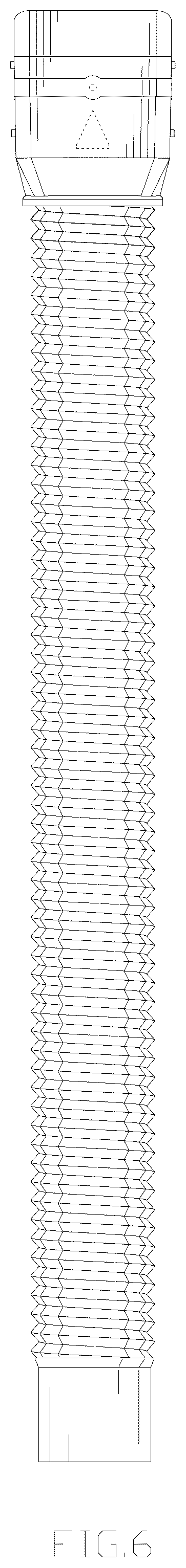 Patent USD1043926 Figure 6 – Downspout extension