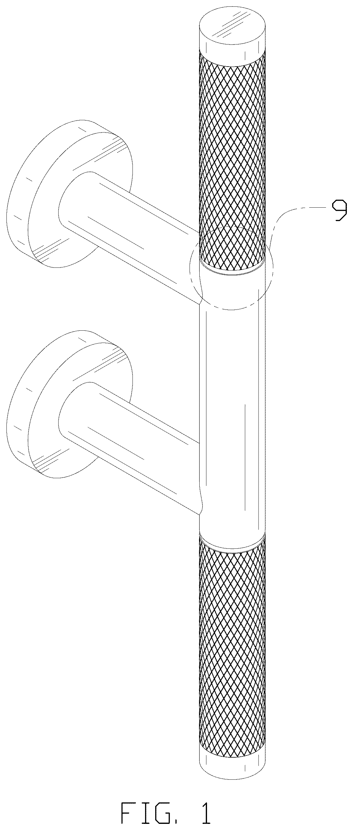 Patent USD1043927 Figure 1 – Shower foot rest