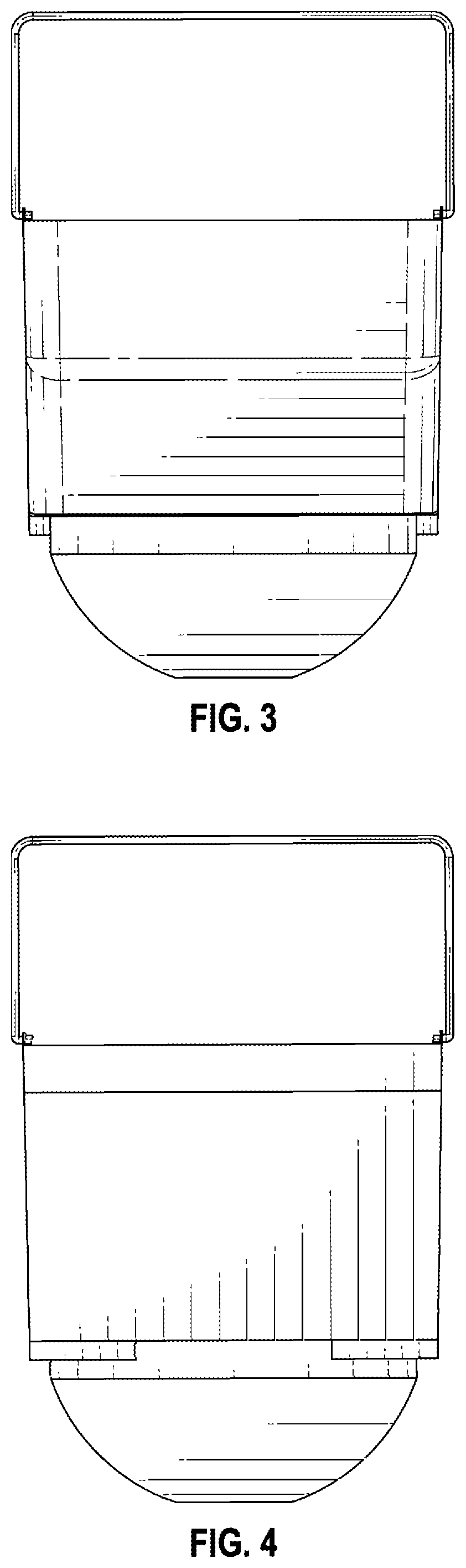 Patent USD1043928 Figure 2 – Removable toilet bucket