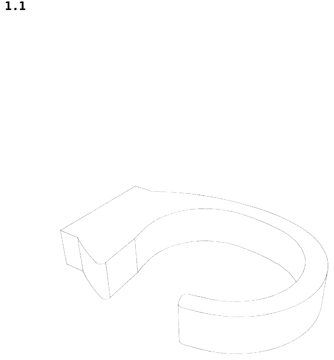 Patent USD1043930 Figure 1 – Toilet seat