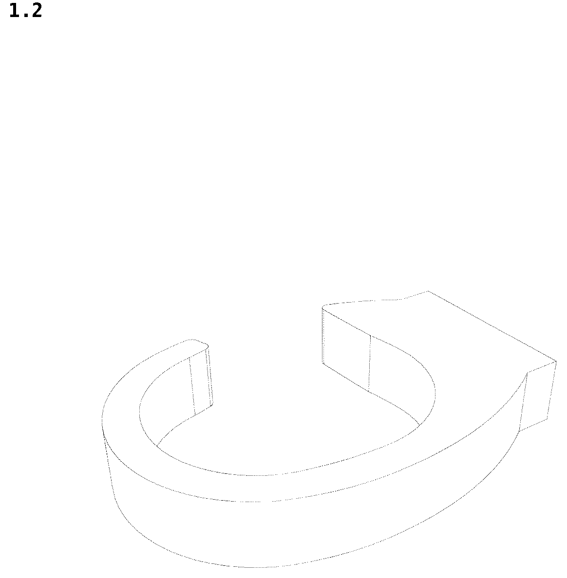 Patent USD1043930 Figure 2 – Toilet seat
