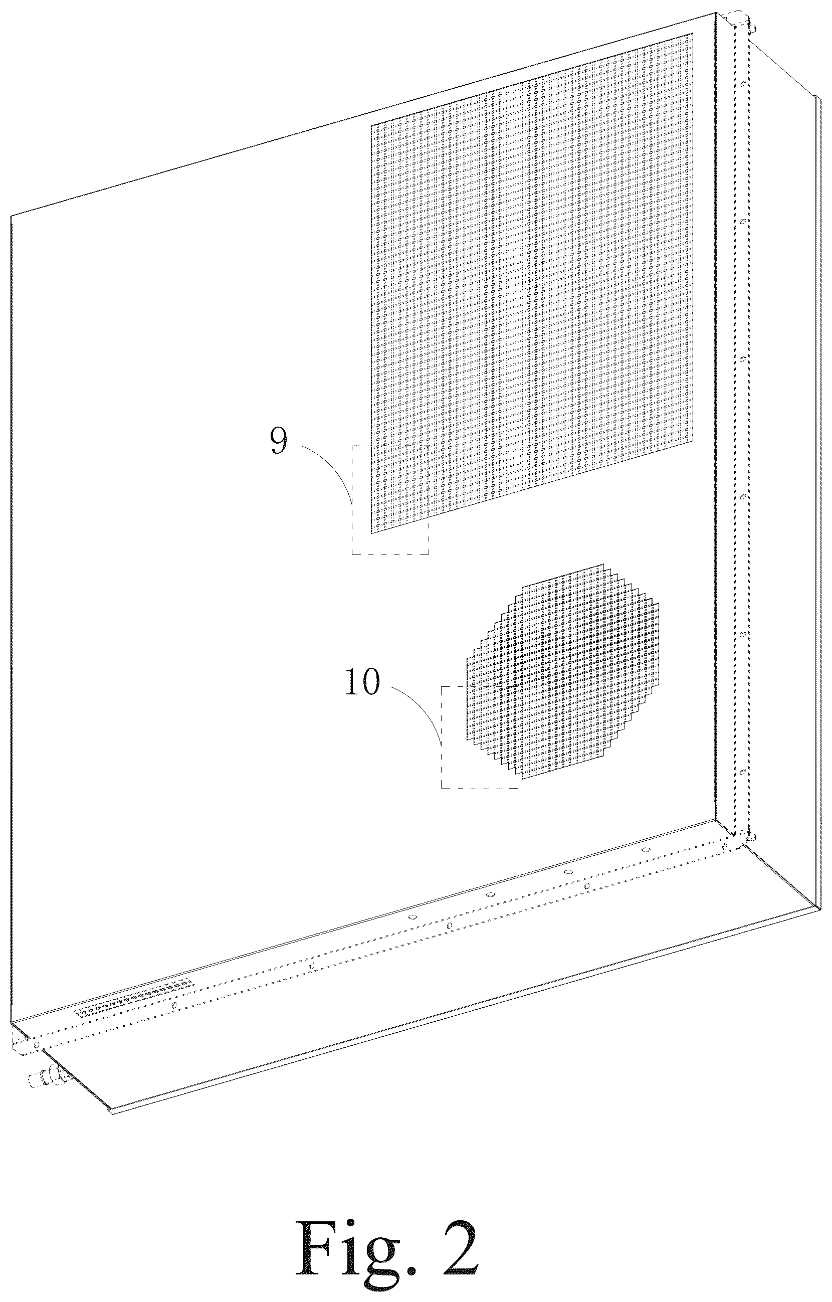 Patent USD1043935 Figure 2 – Chiller
