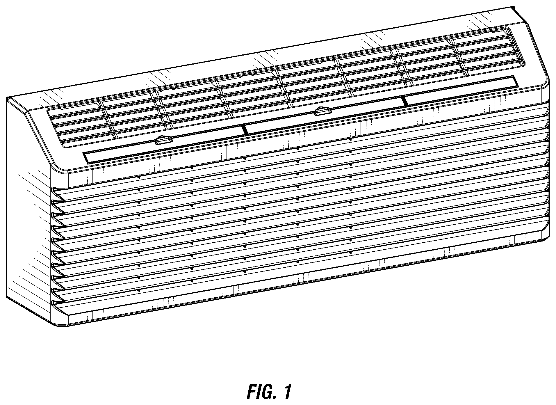 Patent USD1043936 Figure 1 – Air conditioner cover