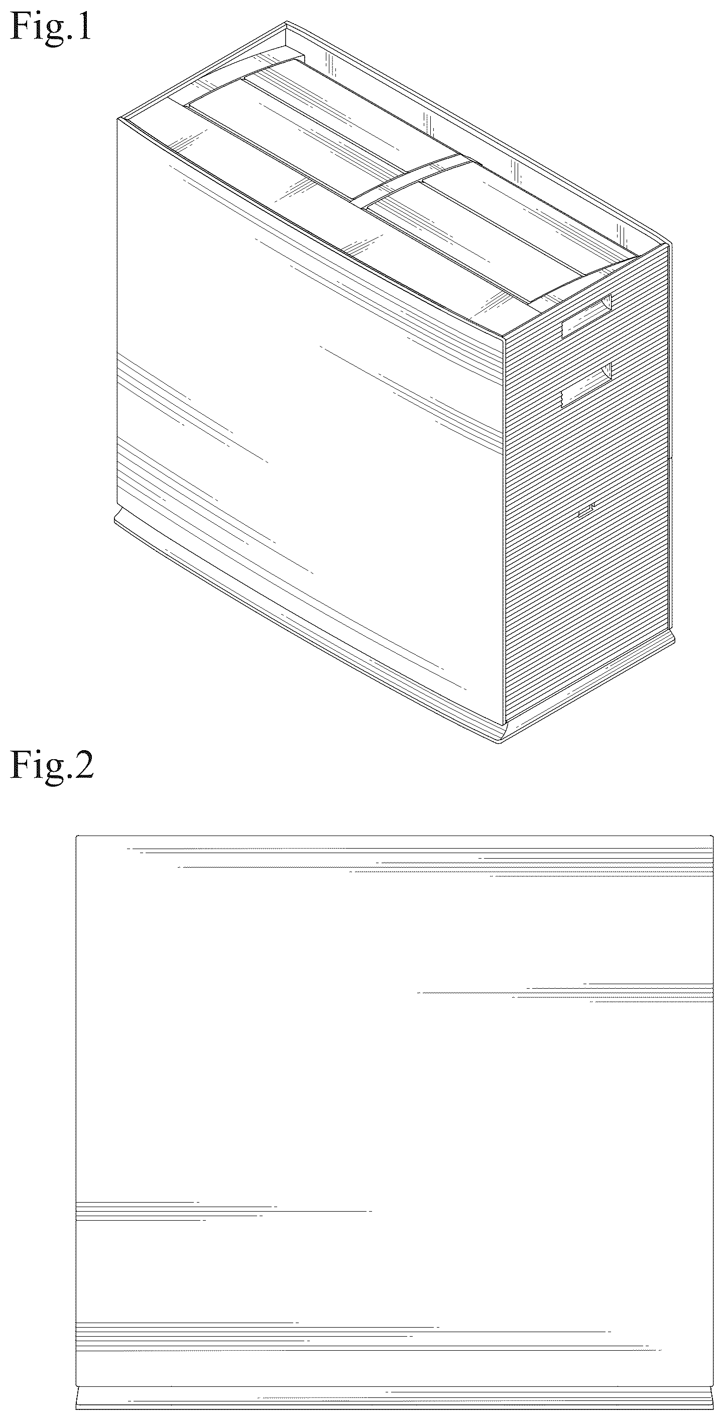 Patent USD1043939 Figure 1 – Air purifier