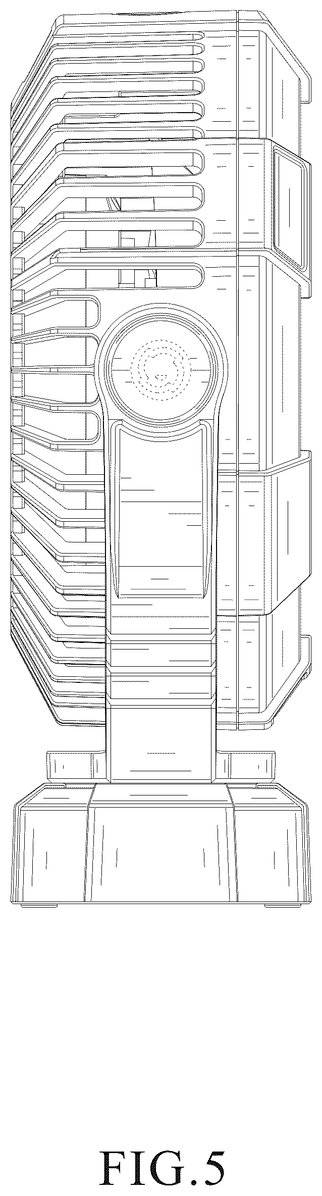 Patent USD1043946 Figure 5 – Camping desktop fan