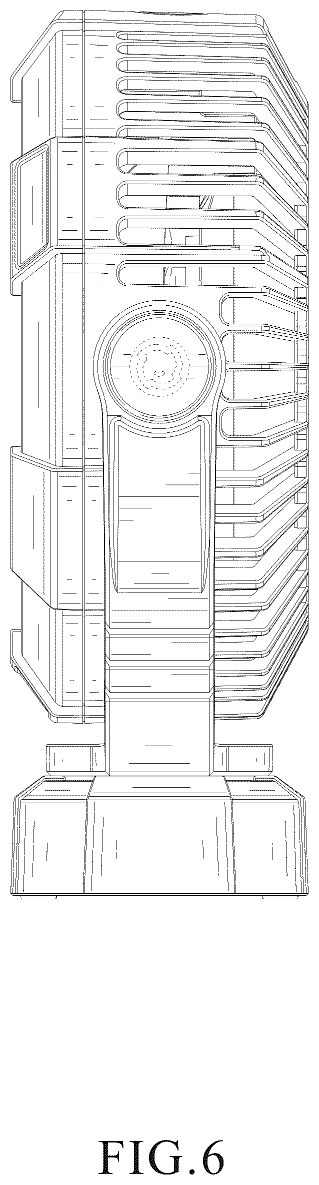 Patent USD1043946 Figure 6 – Camping desktop fan