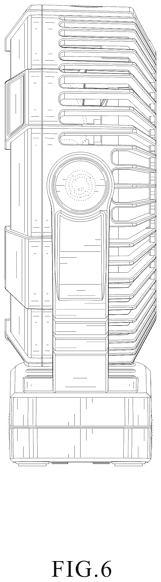 Patent USD1043947 Figure 6 – Camping clamp fan