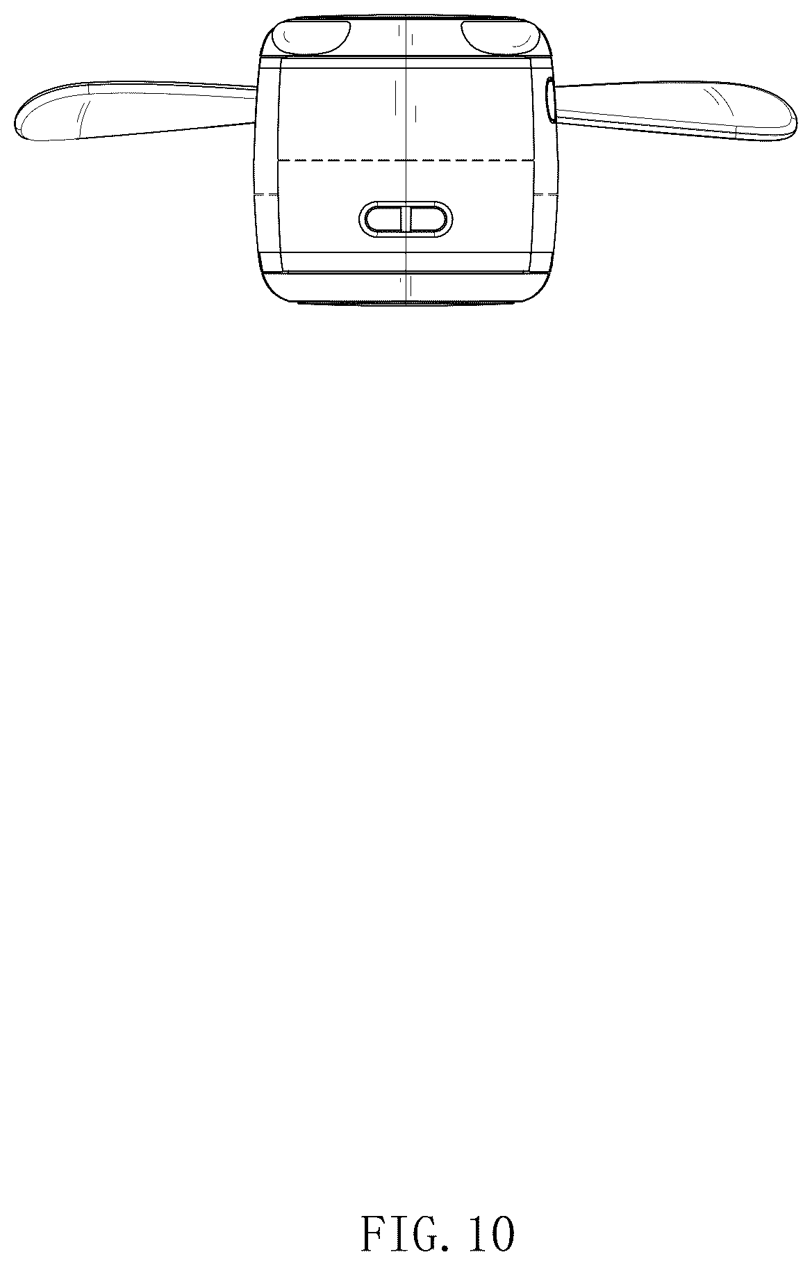 Patent USD1043951 Figure 10 – Handheld fan