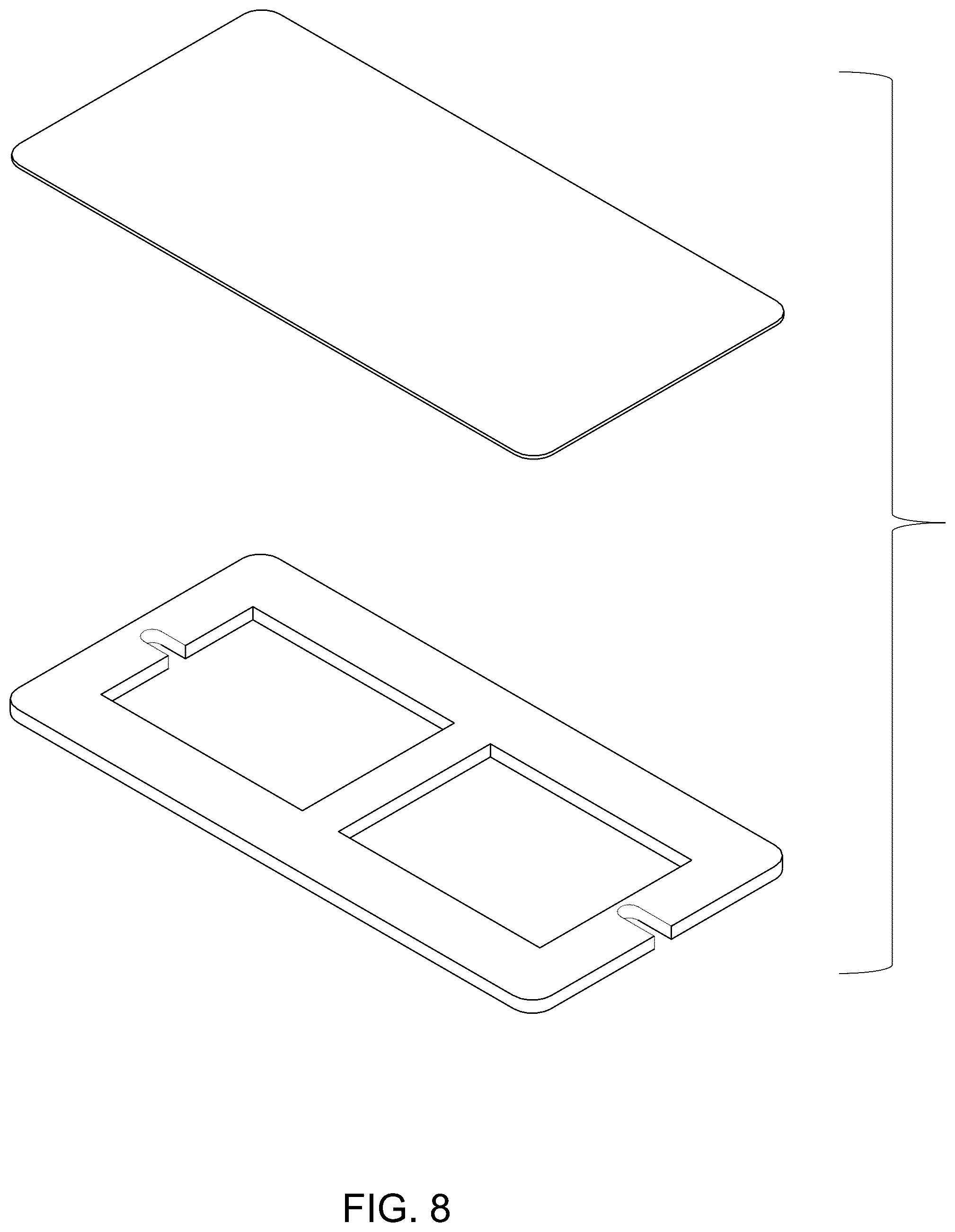 Patent USD1043953 Figure 8 – Magnetic air vent cover
