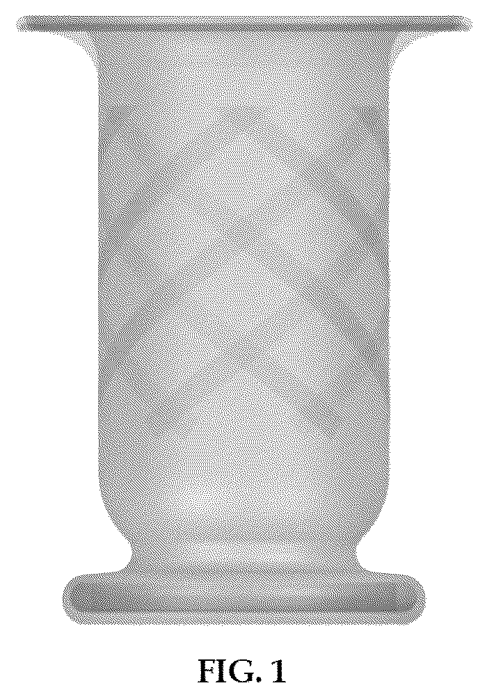 Patent USD1043957 Figure 1 – Female condom