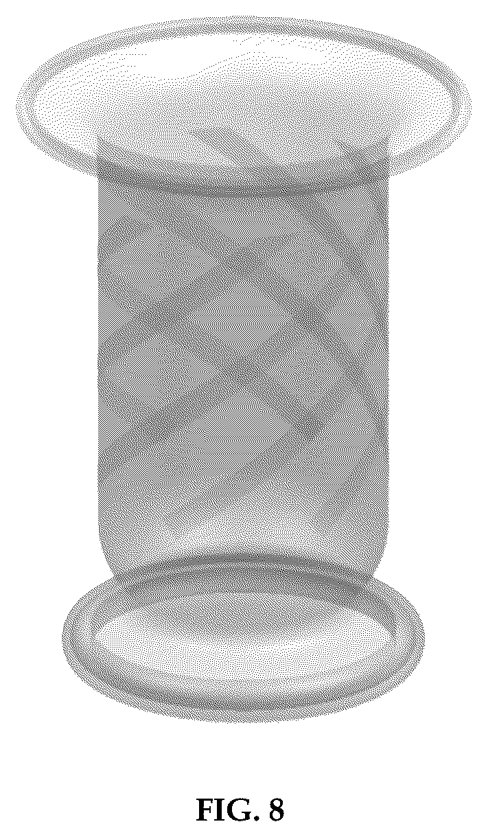 Patent USD1043957 Figure 8 – Female condom