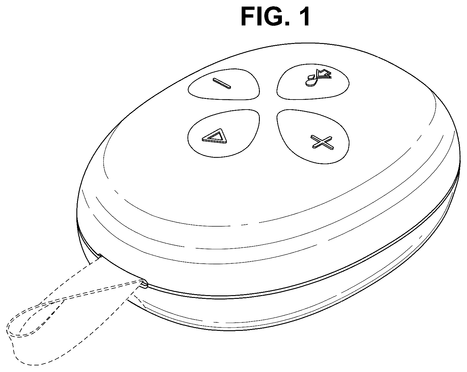 Patent USD1043958 Figure 1 – Breast pump housing