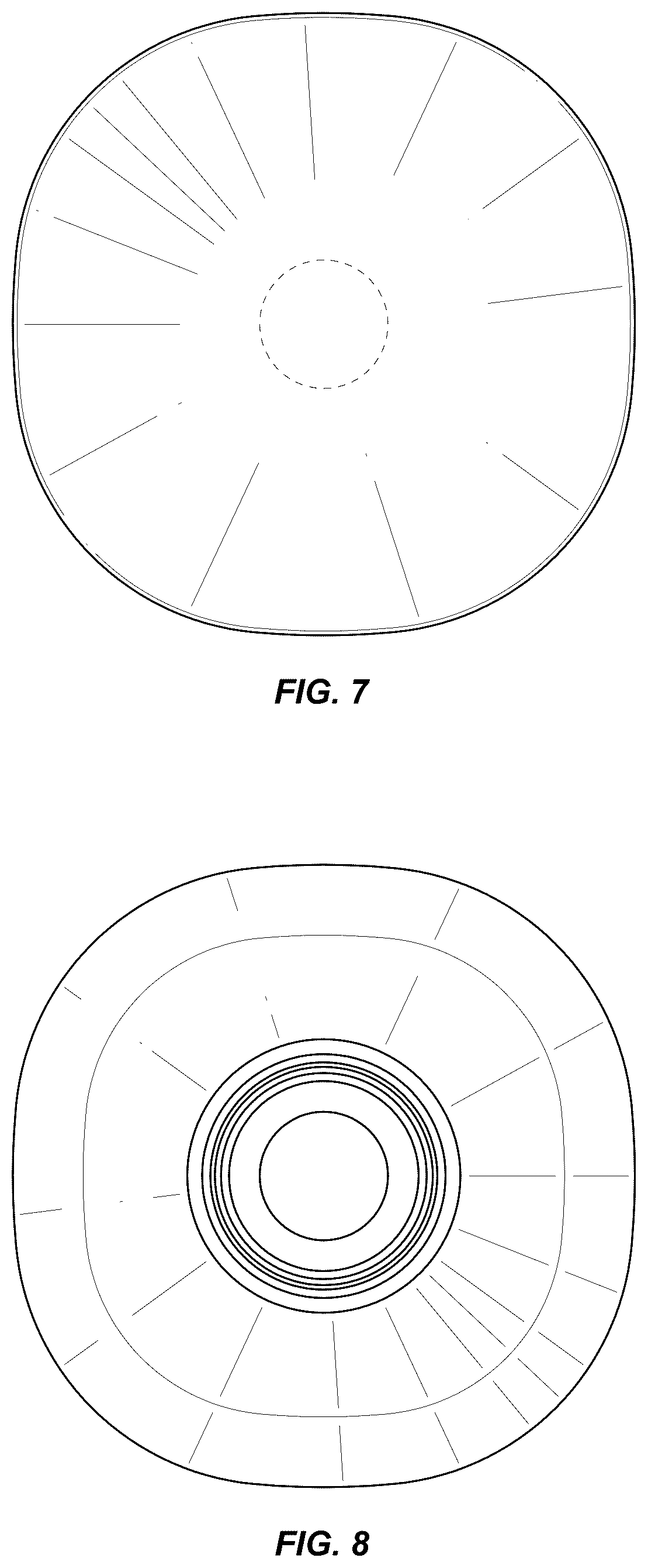 Patent USD1043959 Figure 4 – Breast pump flange