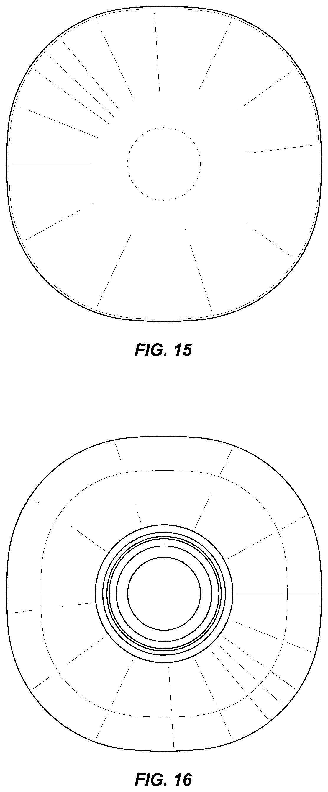 Patent USD1043959 Figure 8 – Breast pump flange