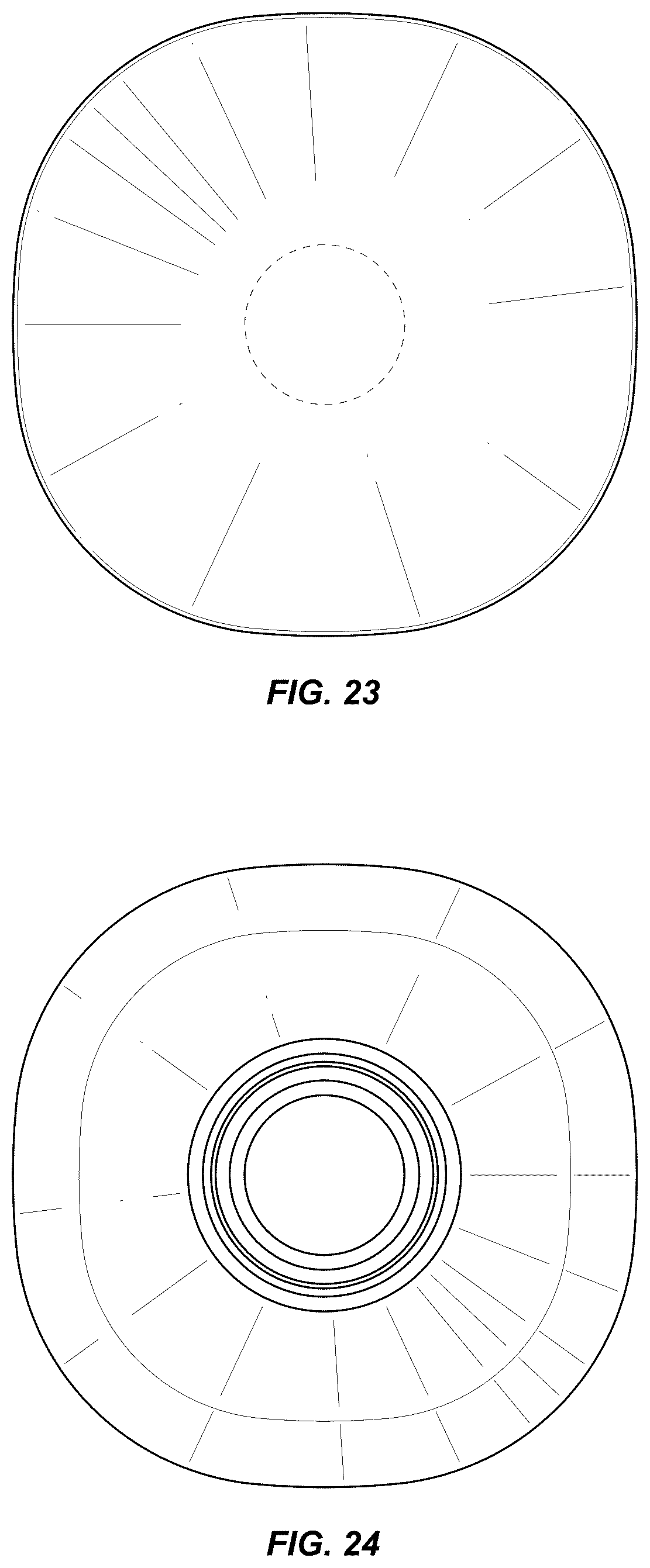 Patent USD1043959 Figure 12 – Breast pump flange