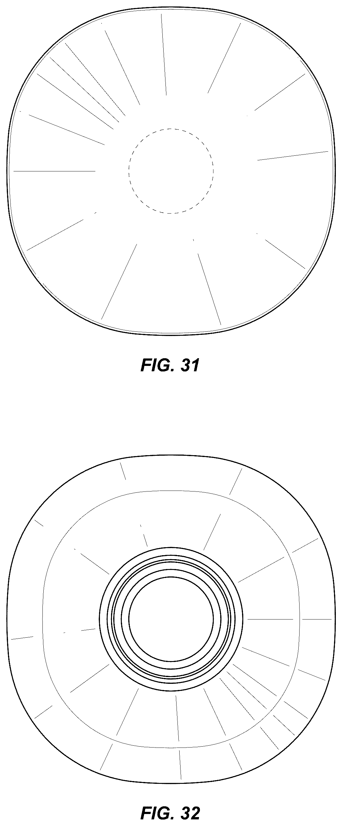 Patent USD1043959 Figure 16 – Breast pump flange