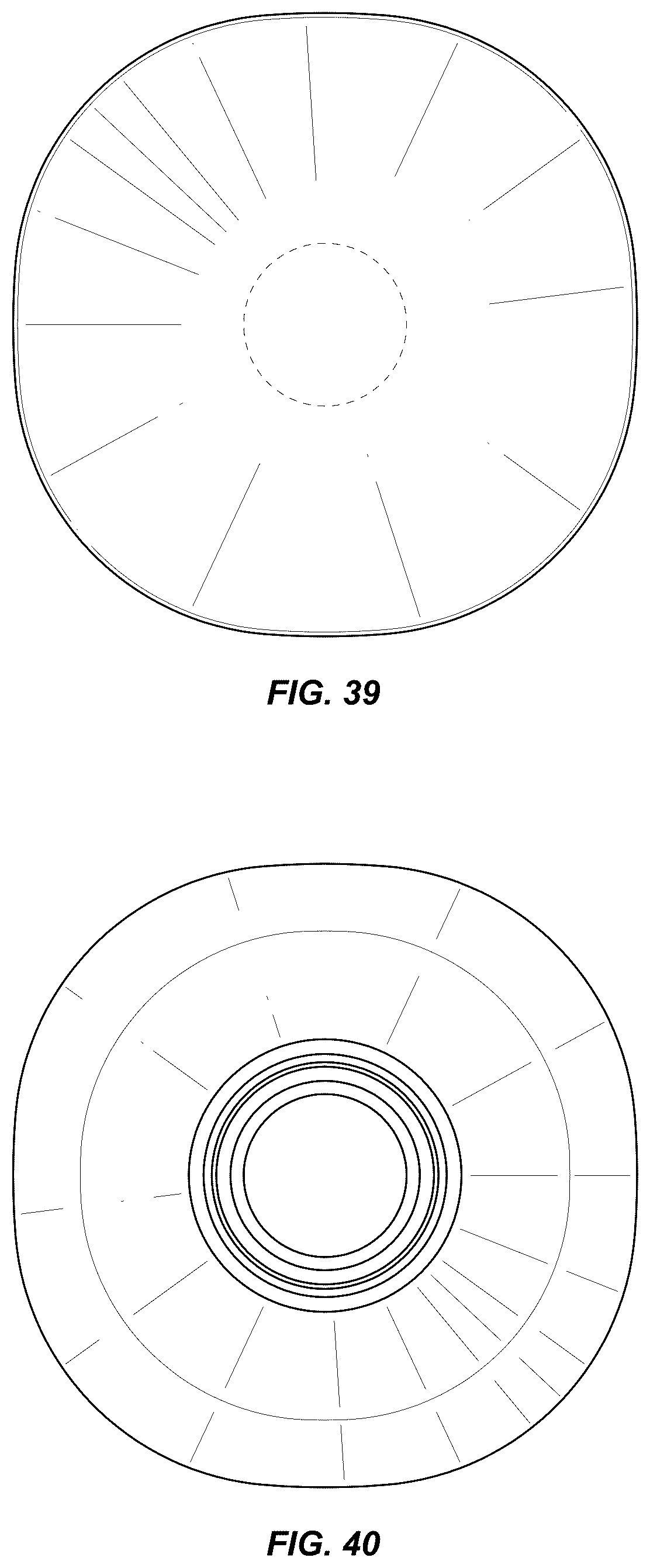 Patent USD1043959 Figure 20 – Breast pump flange