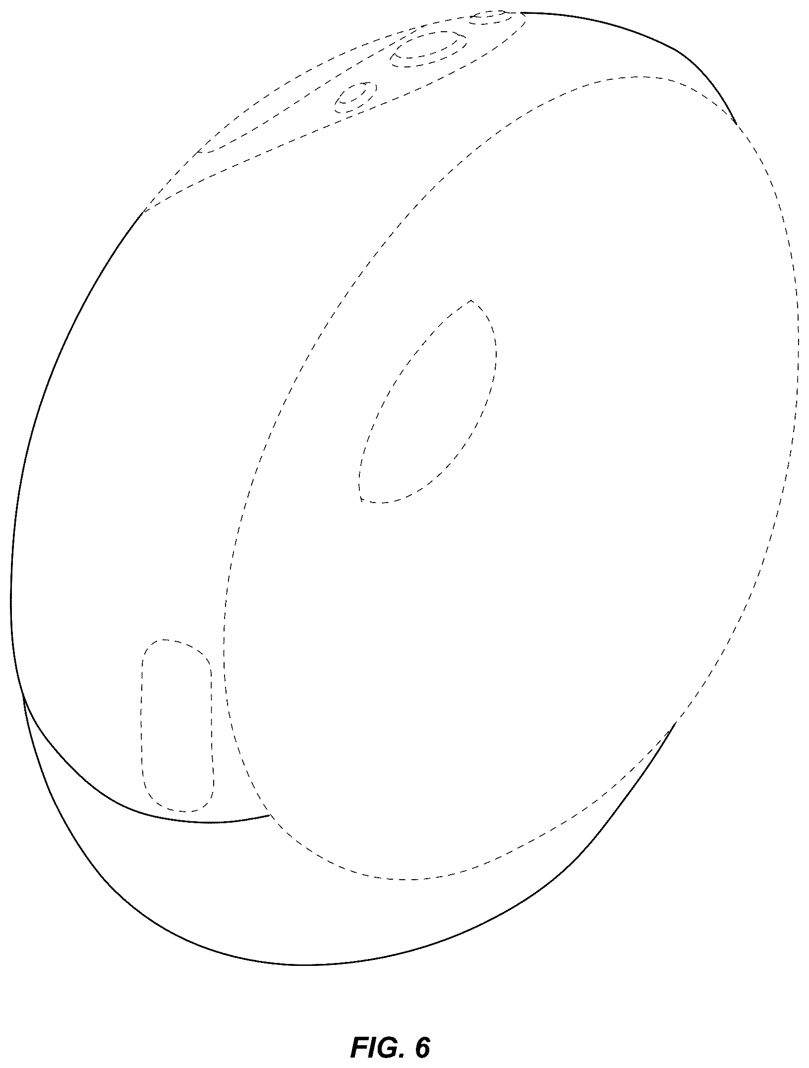 Patent USD1043960 Figure 6 – Breast pump